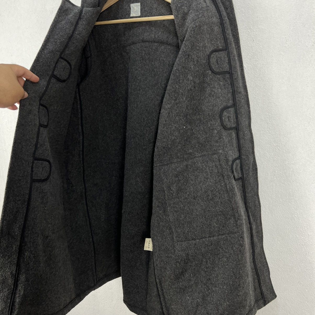 Japanese Brand VINTAGE SHIPS WOOL LONG JACKET MADE IN ENGLAND Size US S / EU 44-46 / 1 - 13 Thumbnail