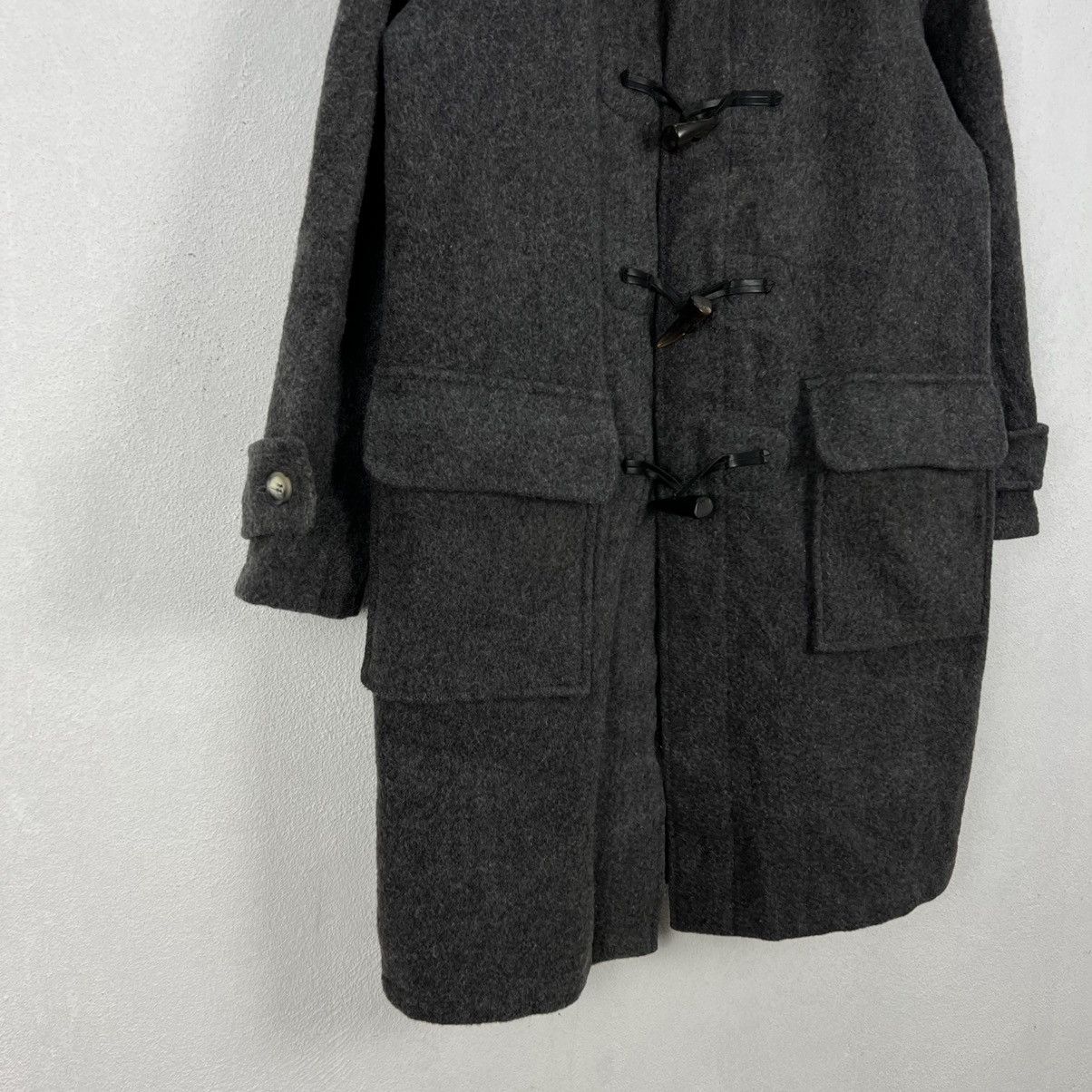 Japanese Brand VINTAGE SHIPS WOOL LONG JACKET MADE IN ENGLAND Size US S / EU 44-46 / 1 - 4 Thumbnail