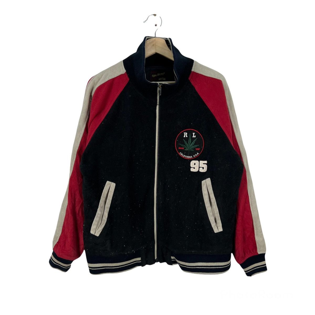 Garment Project VINTAGE EXTRA GARMENT CLOTHING RED LETTER BIG LOGO Size US L / EU 52-54 / 3 - 1 Thumbnail