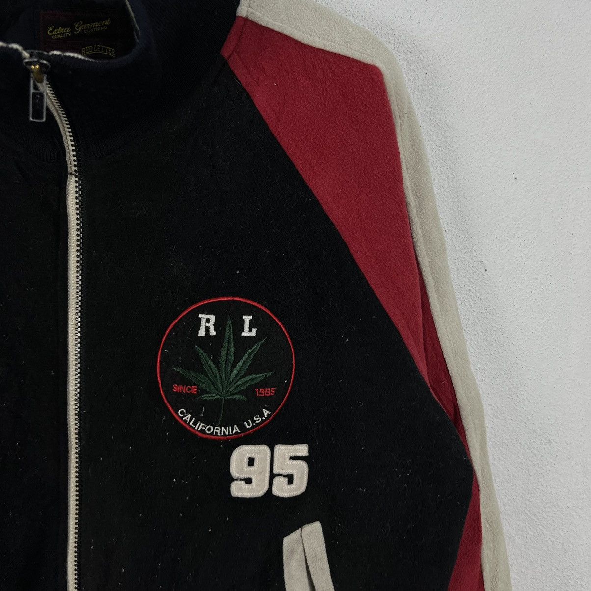 Garment Project VINTAGE EXTRA GARMENT CLOTHING RED LETTER BIG LOGO Size US L / EU 52-54 / 3 - 3 Thumbnail