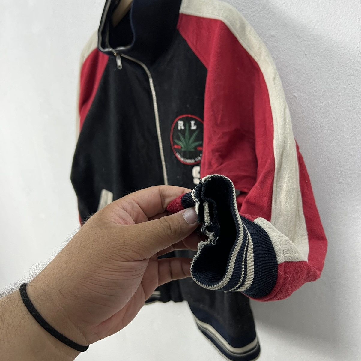 Garment Project VINTAGE EXTRA GARMENT CLOTHING RED LETTER BIG LOGO Size US L / EU 52-54 / 3 - 4 Thumbnail