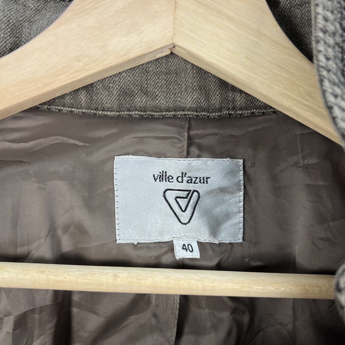 Japanese Brand VINTAGE VILLE D’AZUR BIKER JACKET Size US M / EU 48-50 / 2 - 11 Thumbnail