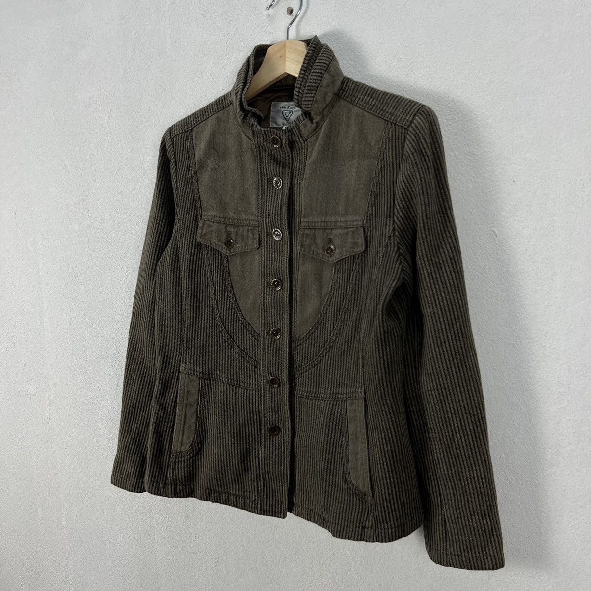 Japanese Brand VINTAGE VILLE D’AZUR BIKER JACKET Size US M / EU 48-50 / 2 - 2 Thumbnail