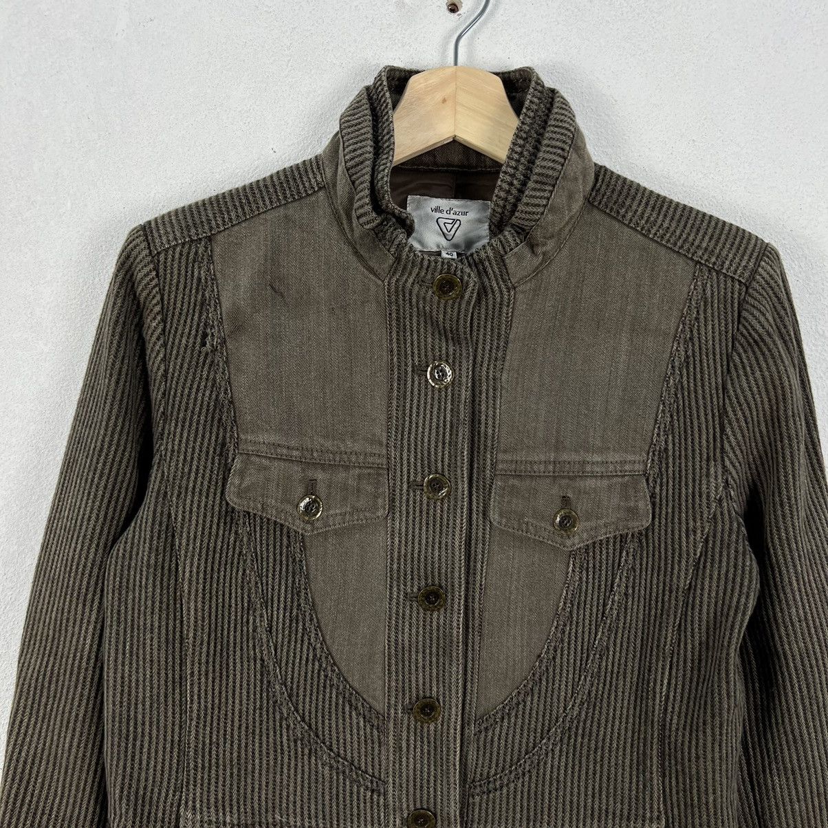 Japanese Brand VINTAGE VILLE D’AZUR BIKER JACKET Size US M / EU 48-50 / 2 - 3 Thumbnail