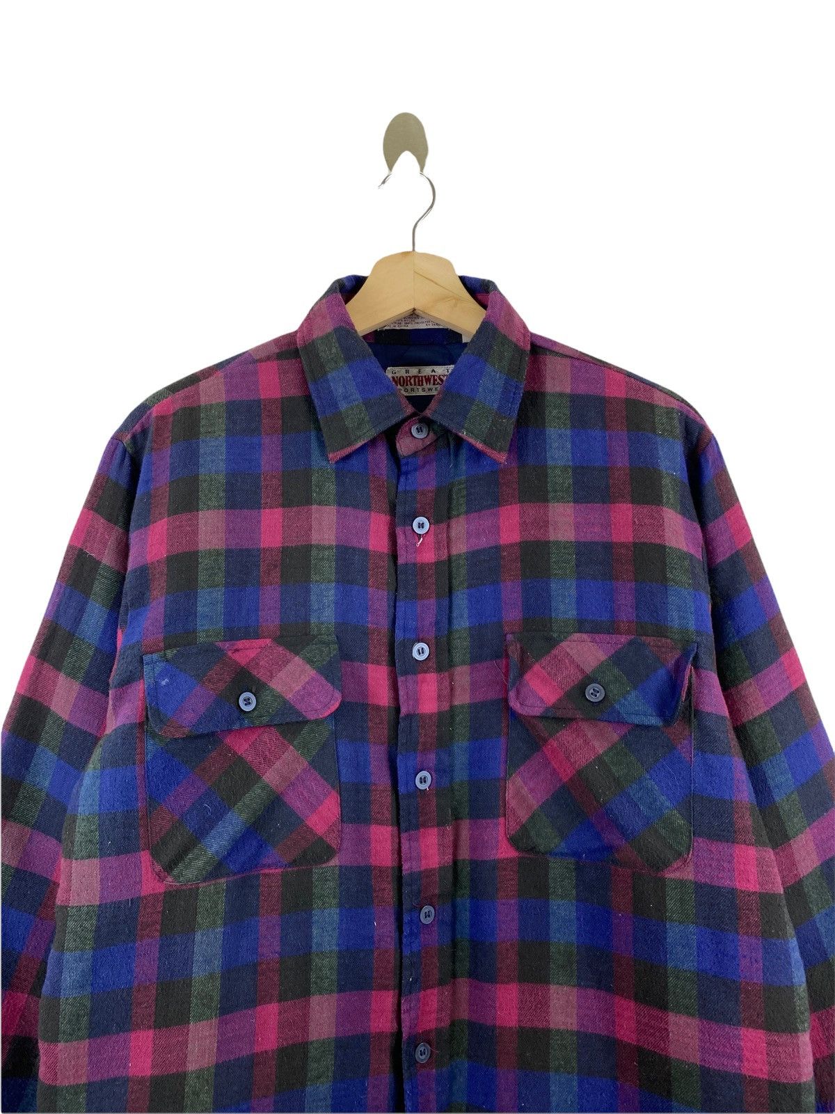 Flannel × Vintage Vintage Great Northwest Sportwear flannel jacket Size US M / EU 48-50 / 2 - 4 Thumbnail