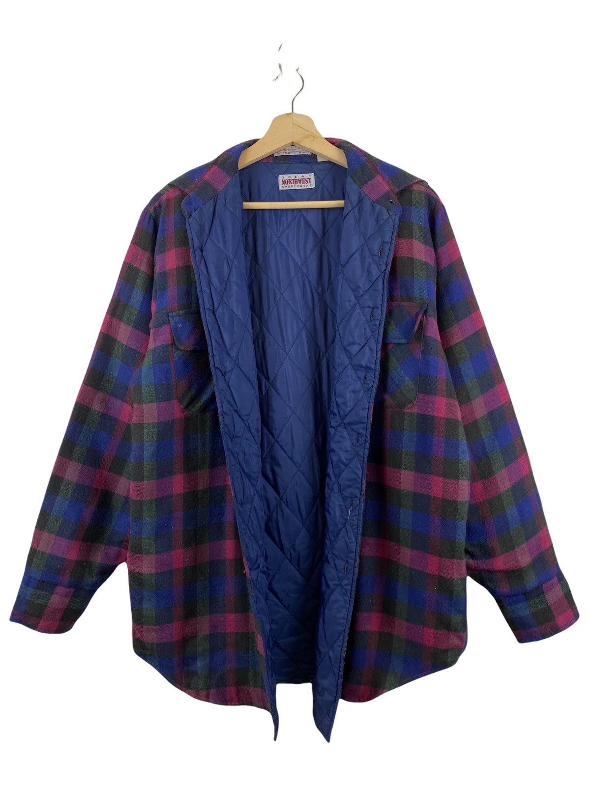 Flannel × Vintage Vintage Great Northwest Sportwear flannel jacket Size US M / EU 48-50 / 2 - 5 Thumbnail