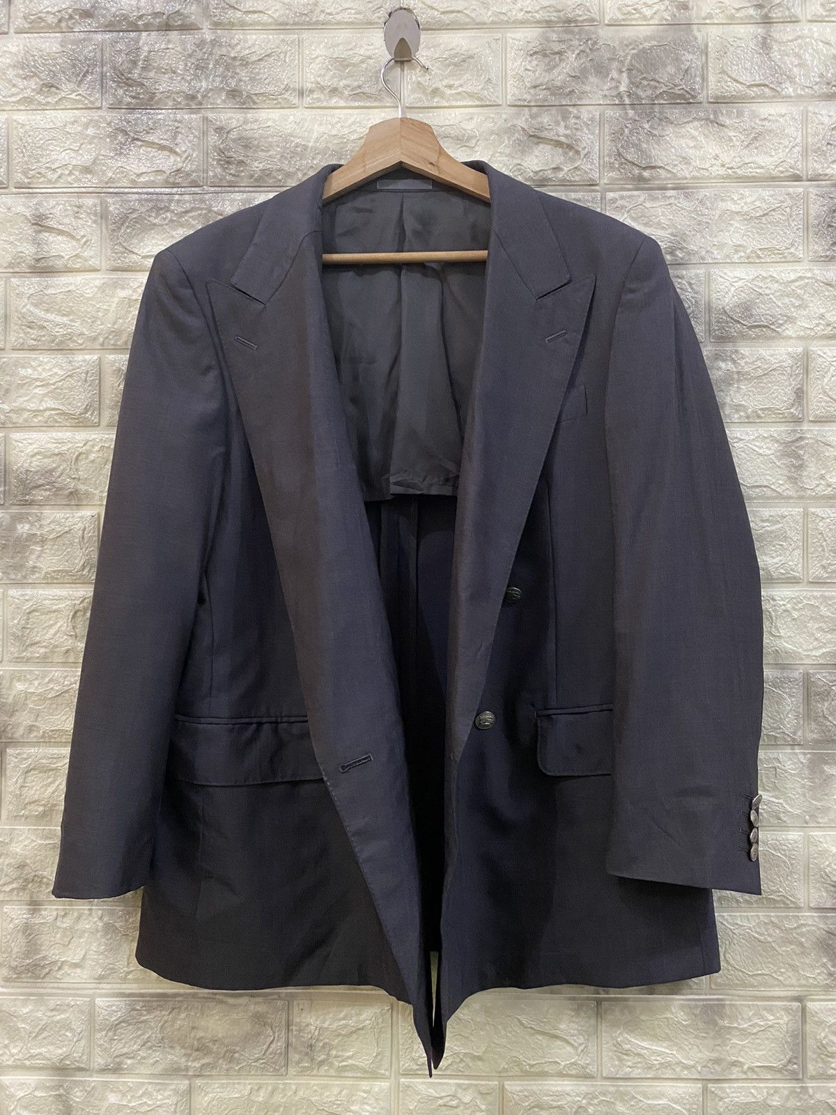 Burberry × Vintage Vintage Burberrys Blazer Size US L / EU 52-54 / 3 - 7 Thumbnail