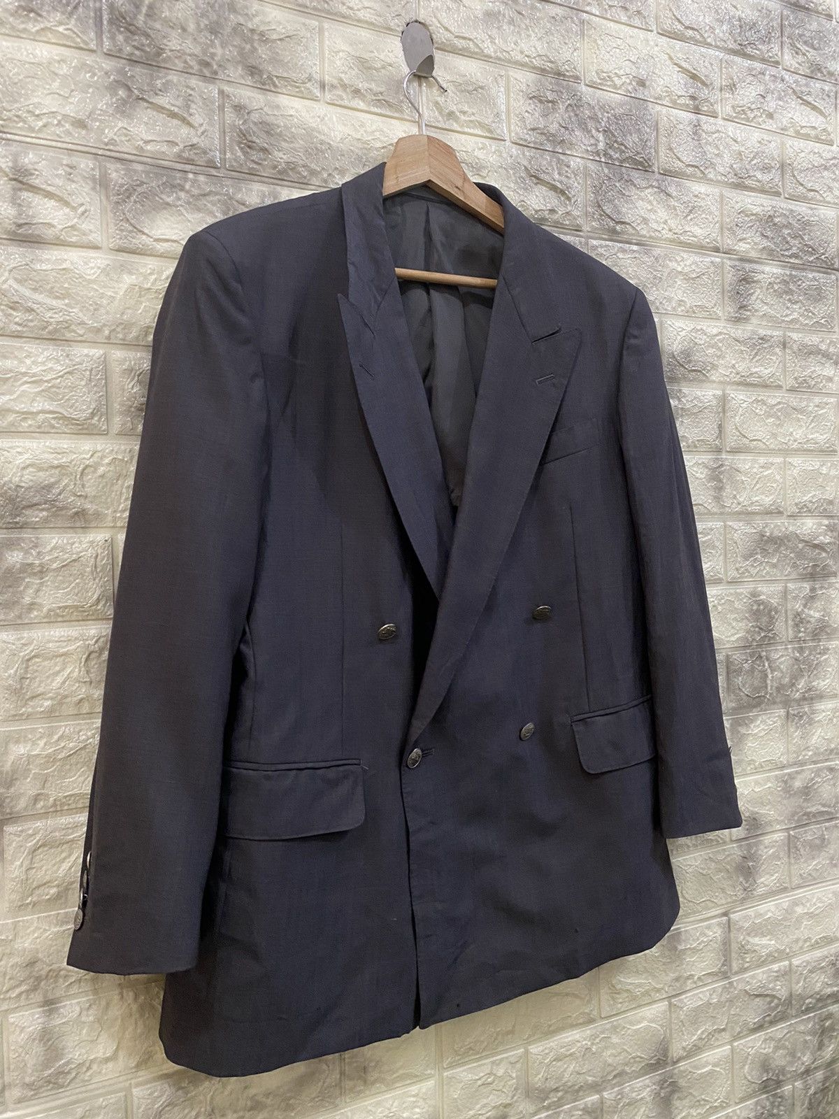 Burberry × Vintage Vintage Burberrys Blazer Size US L / EU 52-54 / 3 - 4 Thumbnail