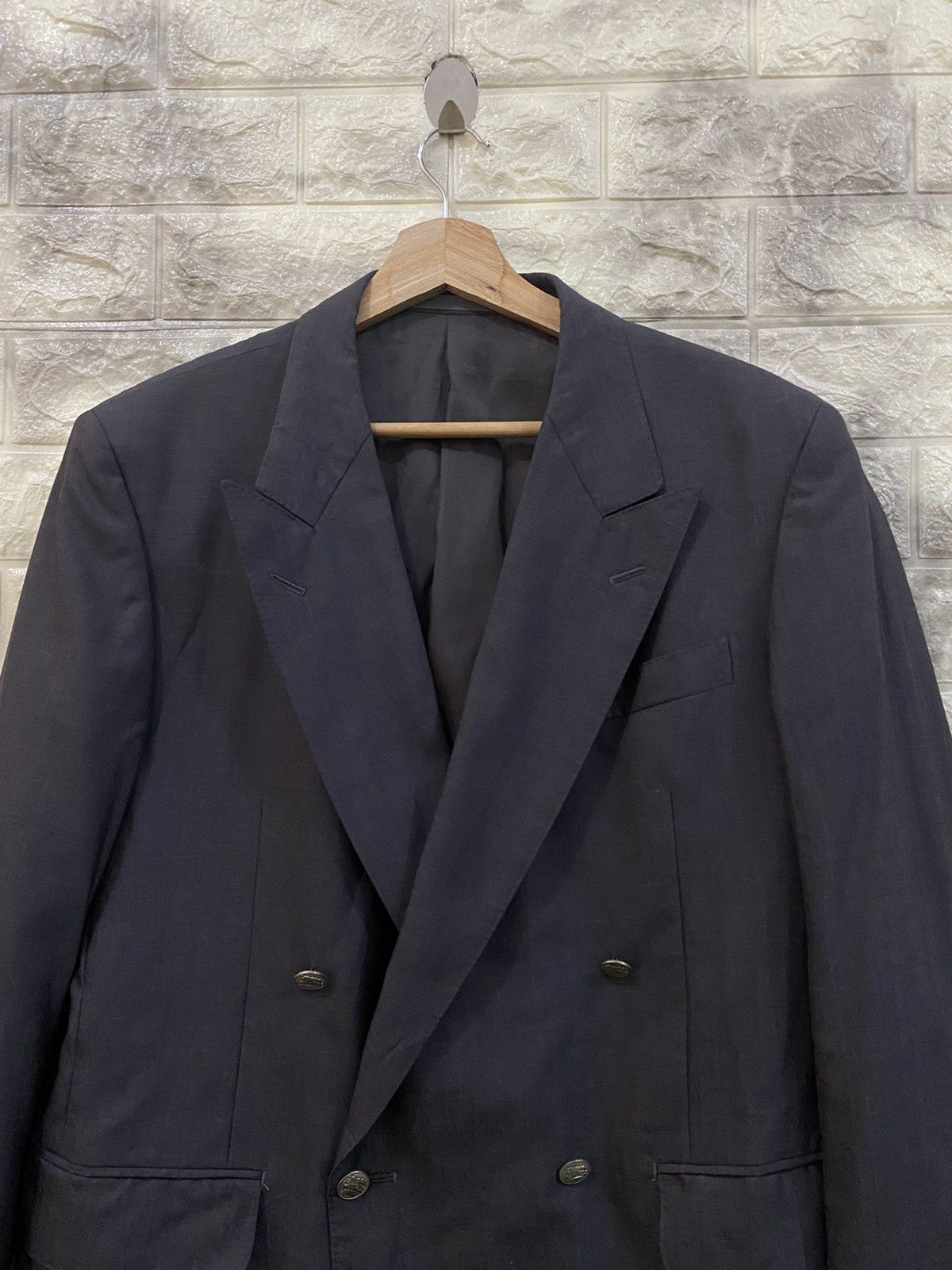 Burberry × Vintage Vintage Burberrys Blazer Size US L / EU 52-54 / 3 - 5 Thumbnail
