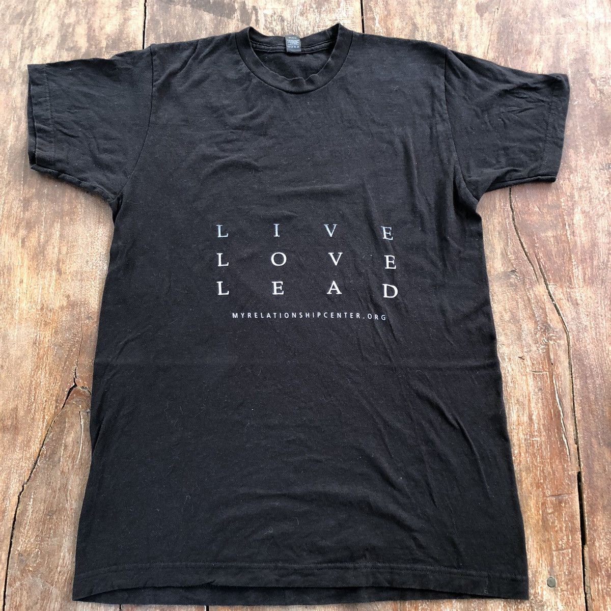 Japanese Brand Live Love Lead T Shirt Size US M / EU 48-50 / 2 - 3 Thumbnail
