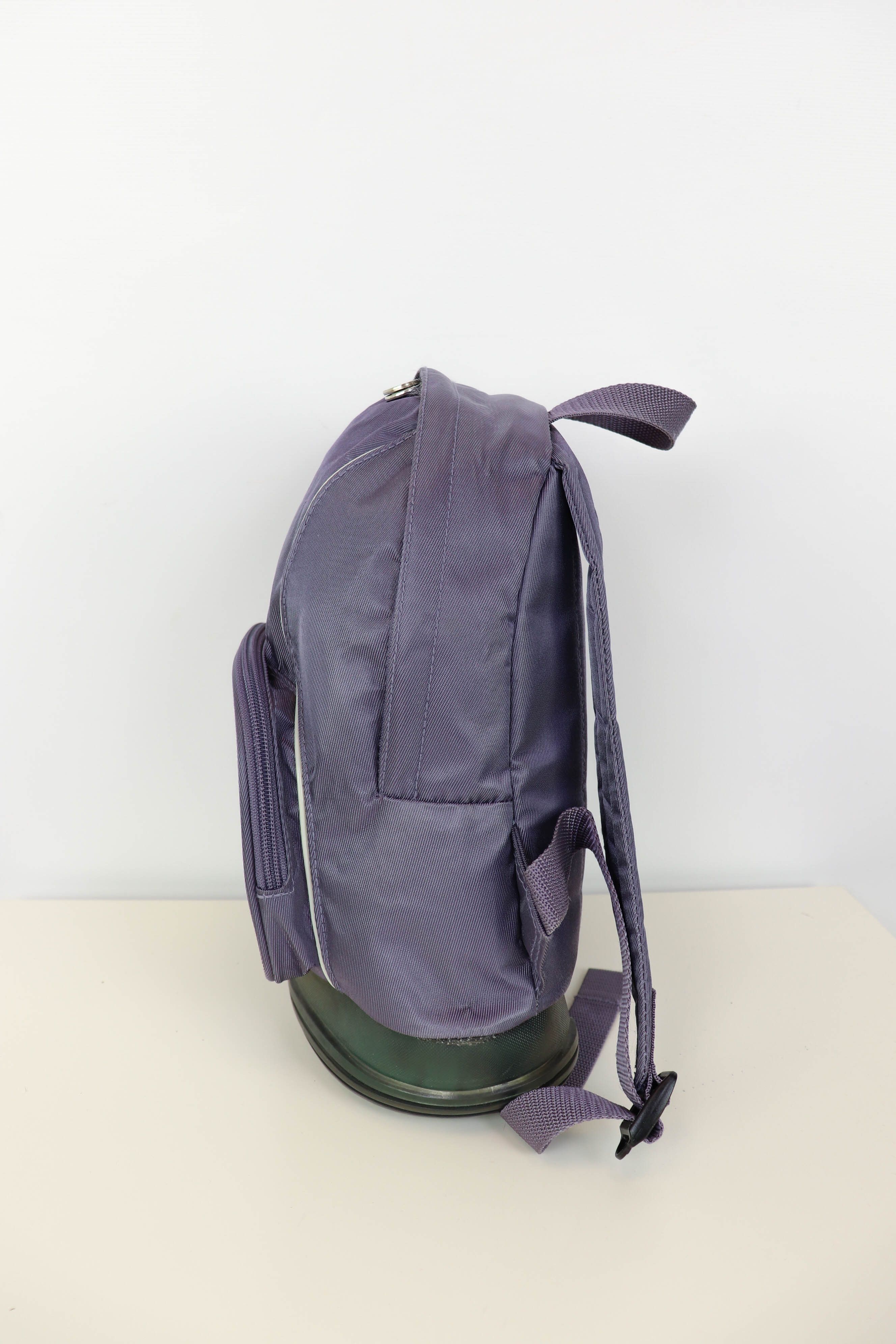 Nike Nike Vintage 90s MINI Rubber Bottom Blue Gray Backpack Size ONE SIZE - 4 Thumbnail
