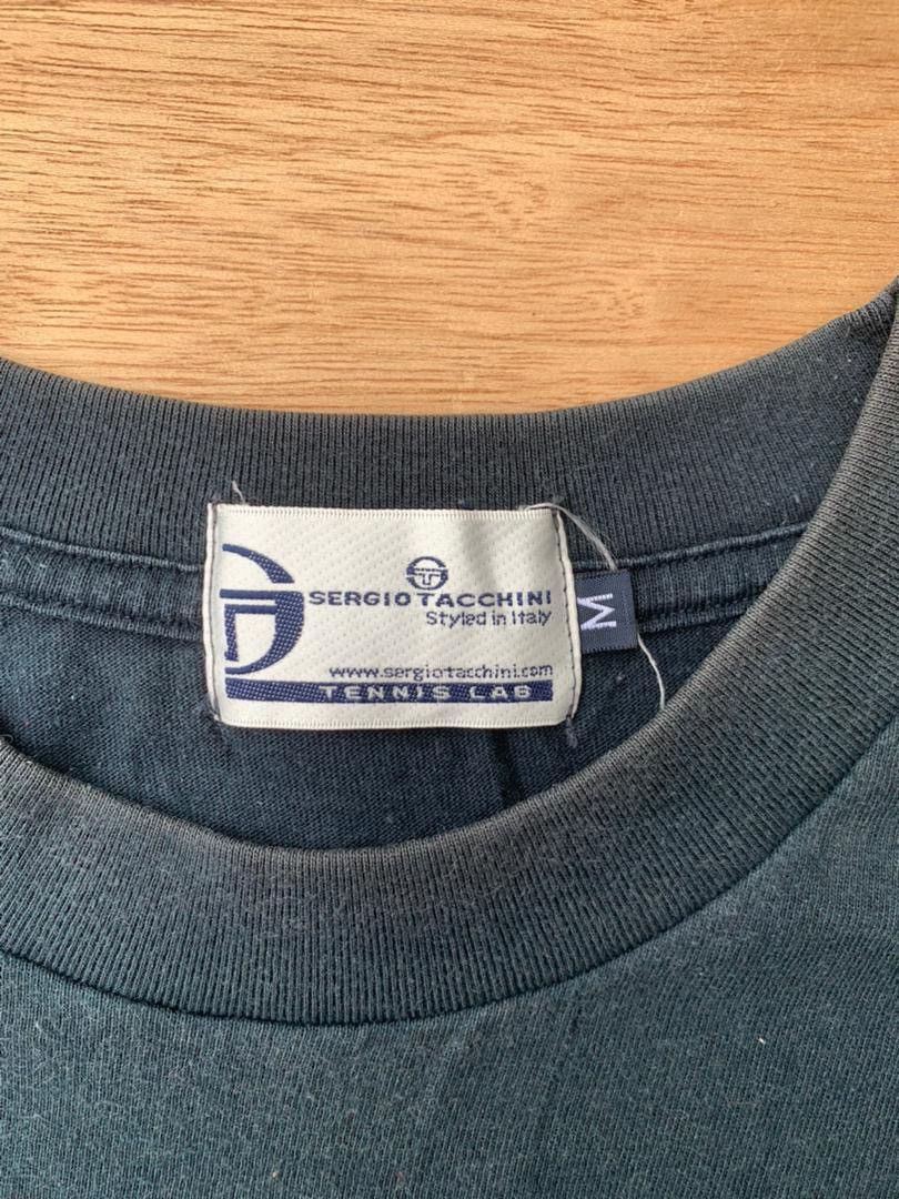 Sergio Tacchini vintage tee D - 25 sergio tachinni Size US L / EU 52-54 / 3 - 5 Thumbnail