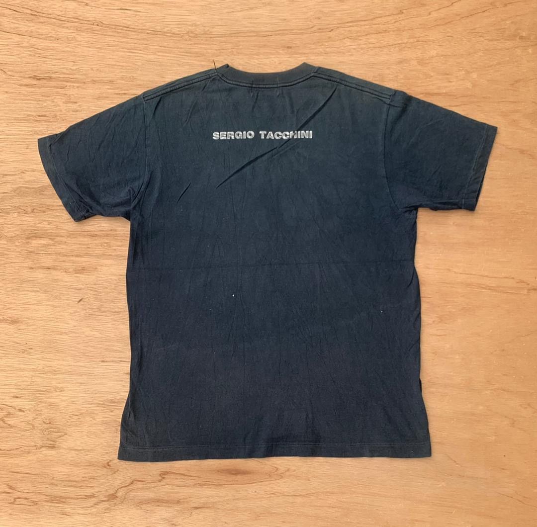 Sergio Tacchini vintage tee D - 25 sergio tachinni Size US L / EU 52-54 / 3 - 3 Thumbnail