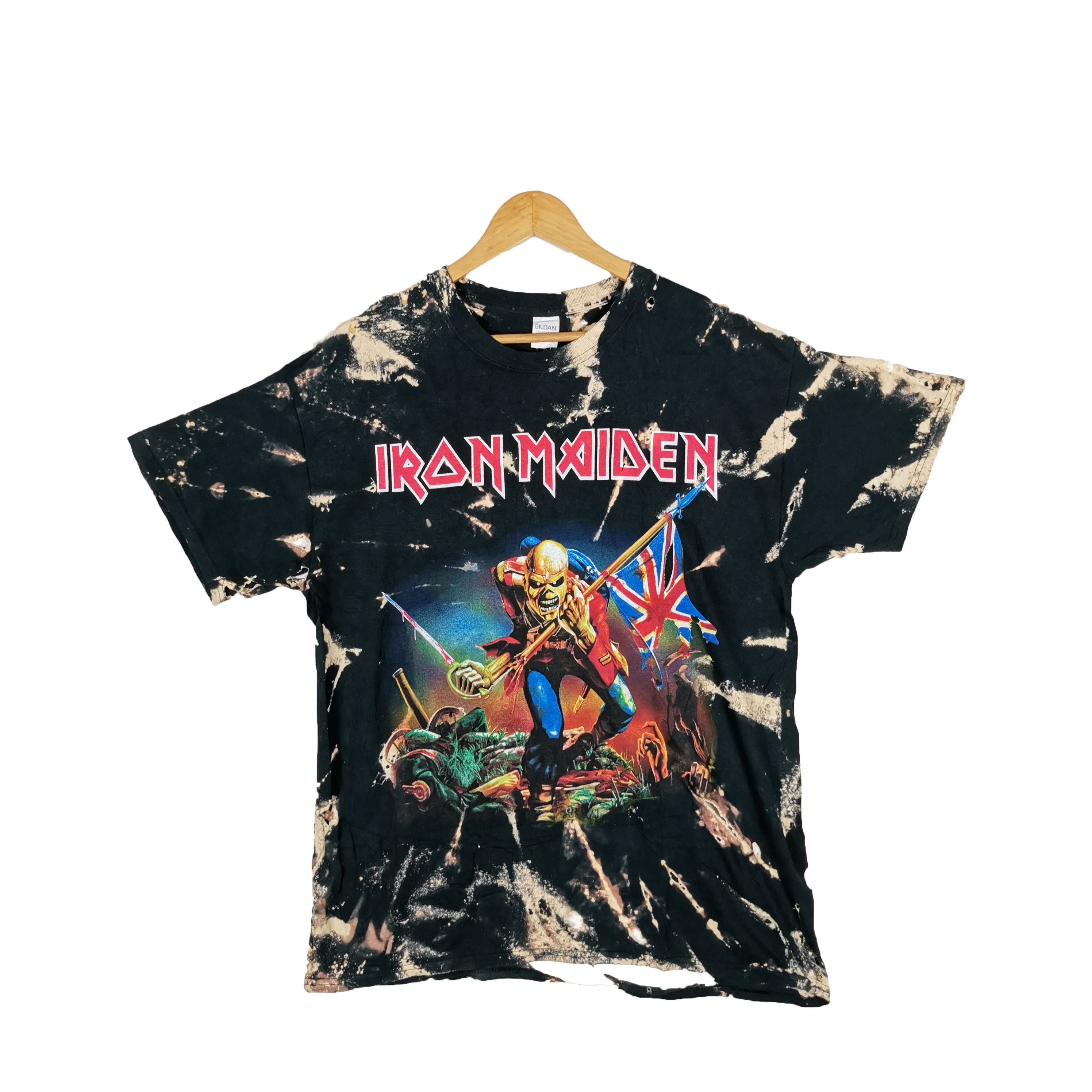 Band Tees Iron Maiden T-Shirt Kanye Homeless Rockabilia Tees BS17900. Size US L / EU 52-54 / 3 - 1 Thumbnail