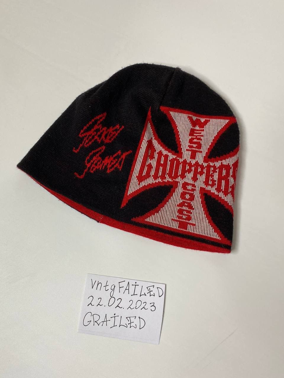 West Coast Choppers Vintage west coast choppers hat 90’s 2in1 Size ONE SIZE - 5 Thumbnail