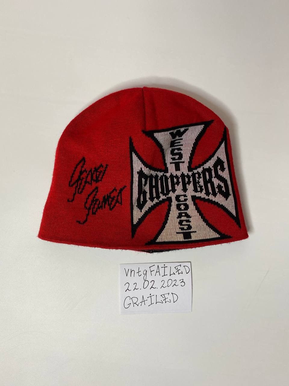 West Coast Choppers Vintage west coast choppers hat 90’s 2in1 Size ONE SIZE - 4 Thumbnail