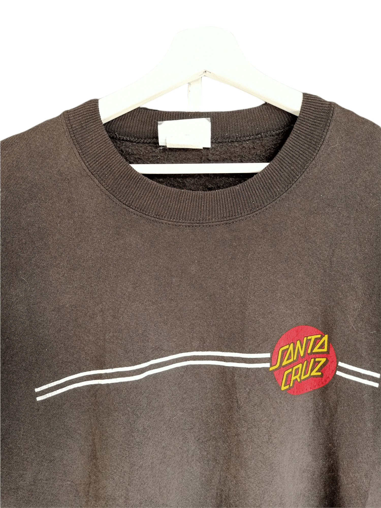 Santa Cruz Skateboards × Vintage Vintage Santa Cruz Usa Skateboard Sweatshirt Size US L / EU 52-54 / 3 - 6 Thumbnail