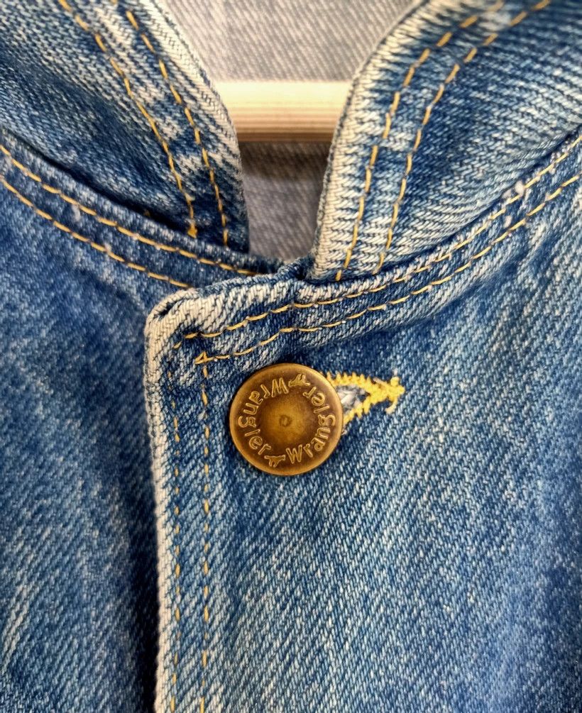 Vintage × Wrangler Vintage 70/80s Patchwork Wrangler Denim Jacket Size US XL / EU 56 / 4 - 3 Thumbnail