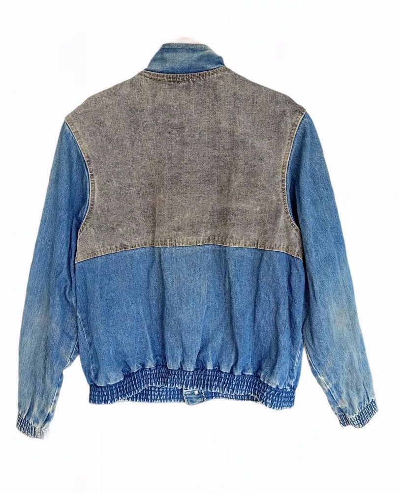 Vintage × Wrangler Vintage 70/80s Patchwork Wrangler Denim Jacket Size US XL / EU 56 / 4 - 7 Thumbnail