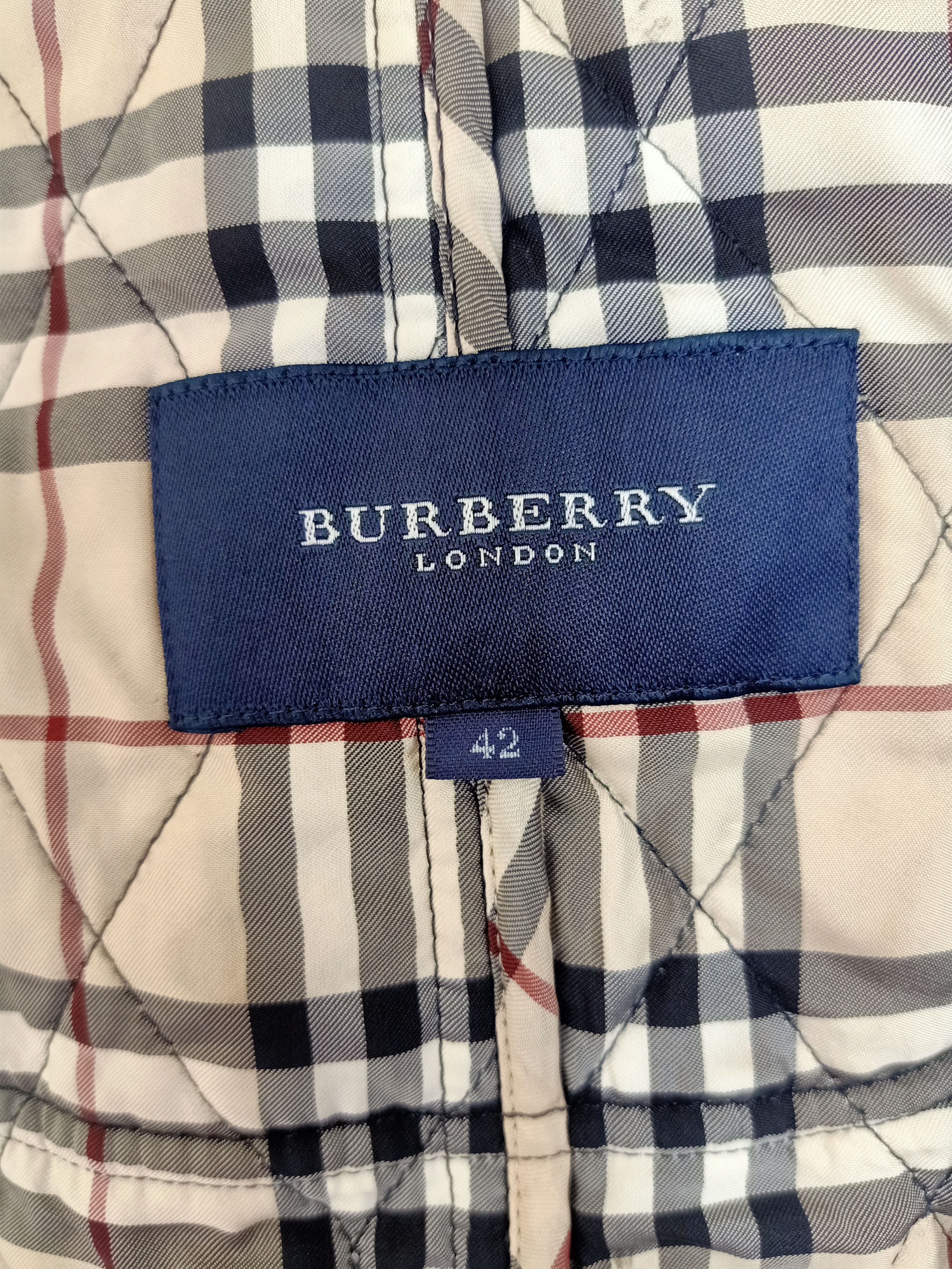Burberry Burberry London Quilted Nova Check Jacket Size US S / EU 44-46 / 1 - 6 Thumbnail