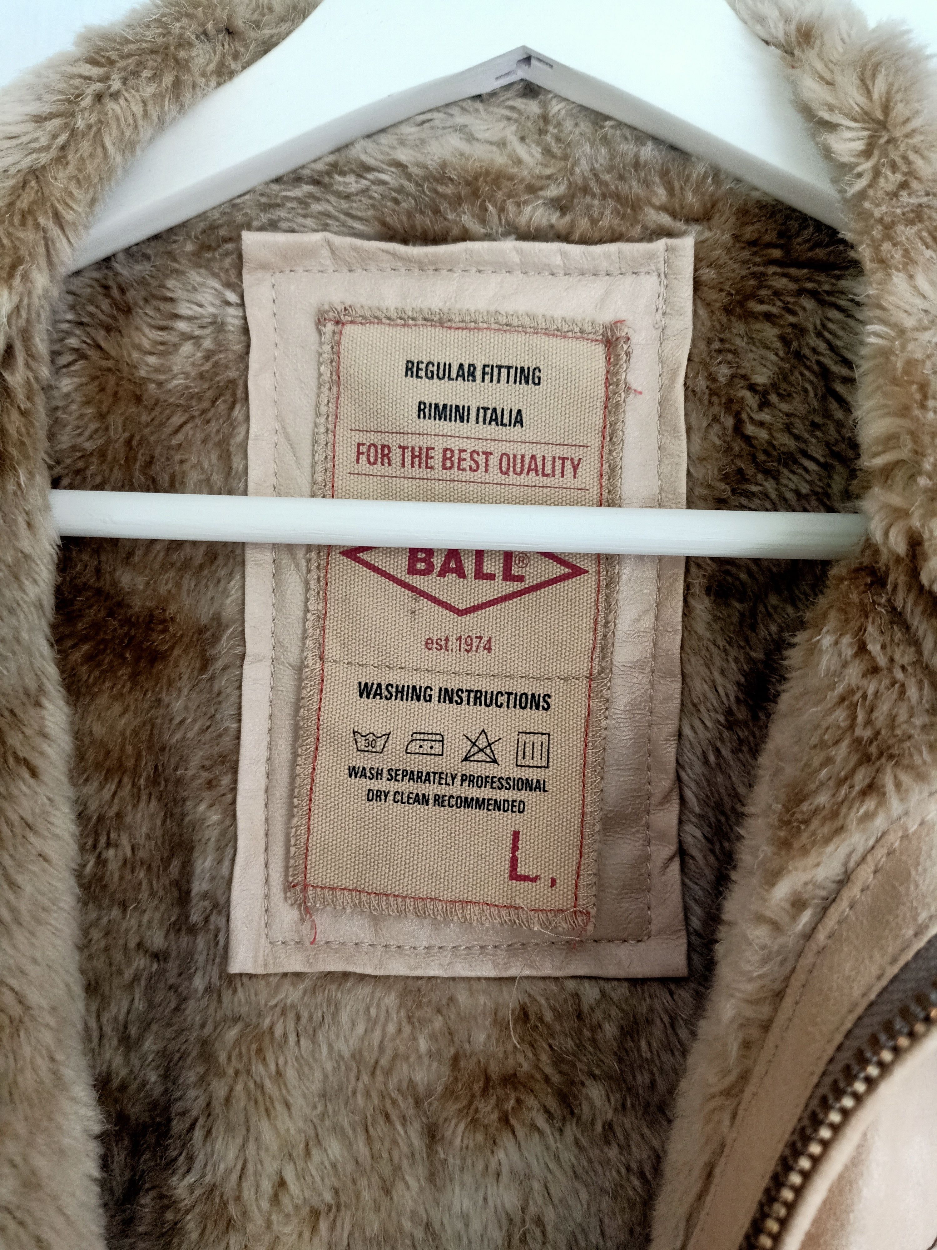 Other Ball Italian Fleece Rider Jacket Size US M / EU 48-50 / 2 - 7 Thumbnail