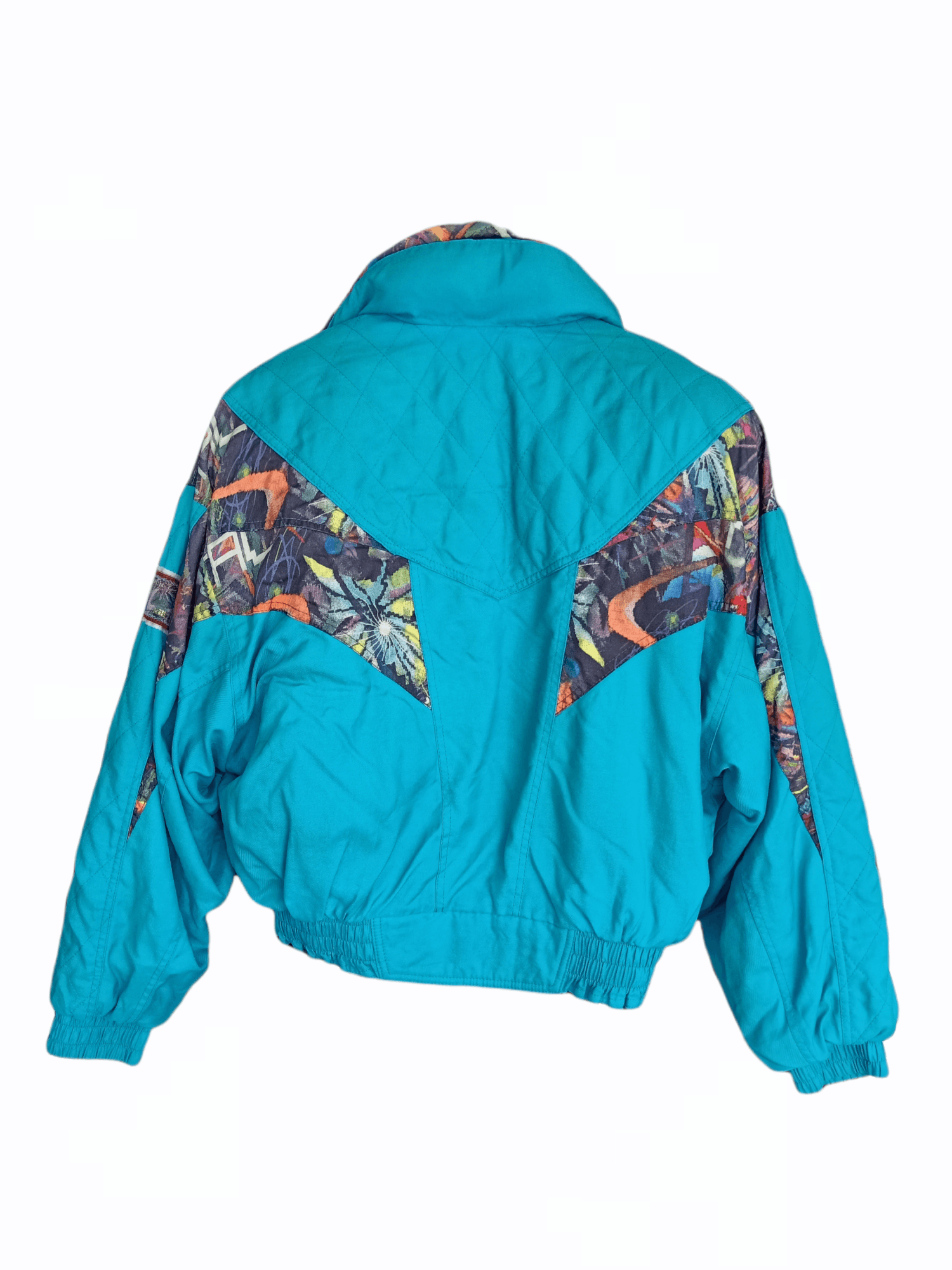 Japanese Brand Multicolor Ski Jacket Size US M / EU 48-50 / 2 - 2 Thumbnail