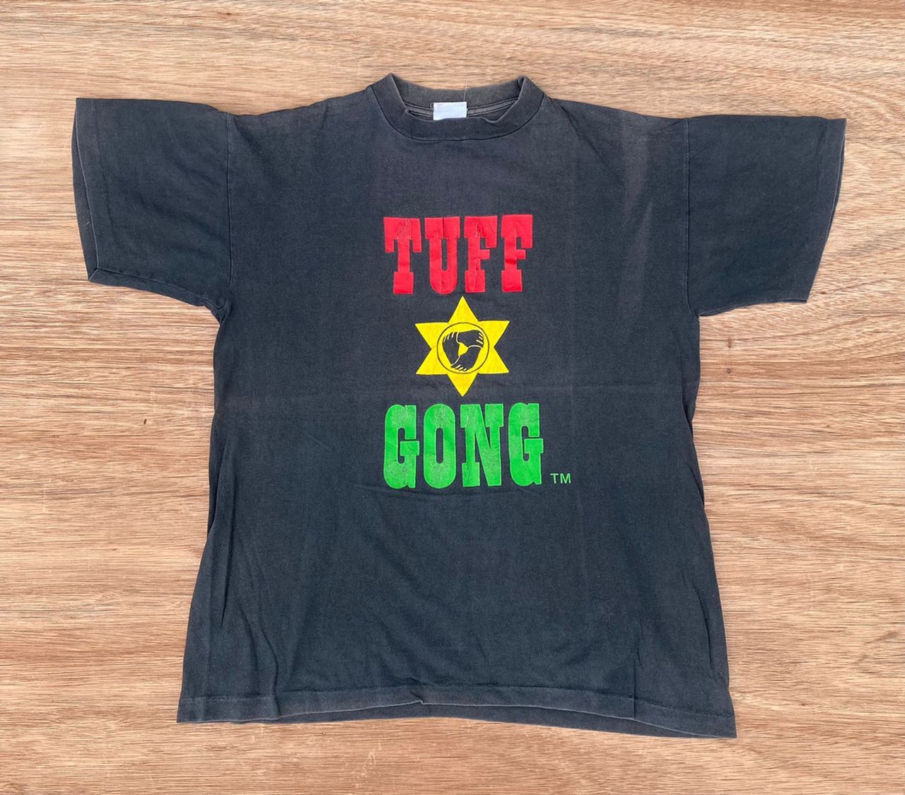 Vintage vintage tee D 35 tuff gong Size US L / EU 52-54 / 3 - 1 Thumbnail