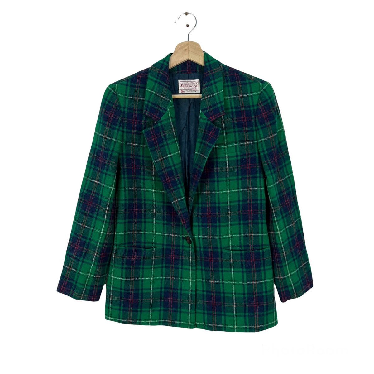 Pendleton RARESTYLE TARTAN DESIGN PENDELTON MADE IN USA CROPPED JACKET Size US S / EU 44-46 / 1 - 1 Thumbnail