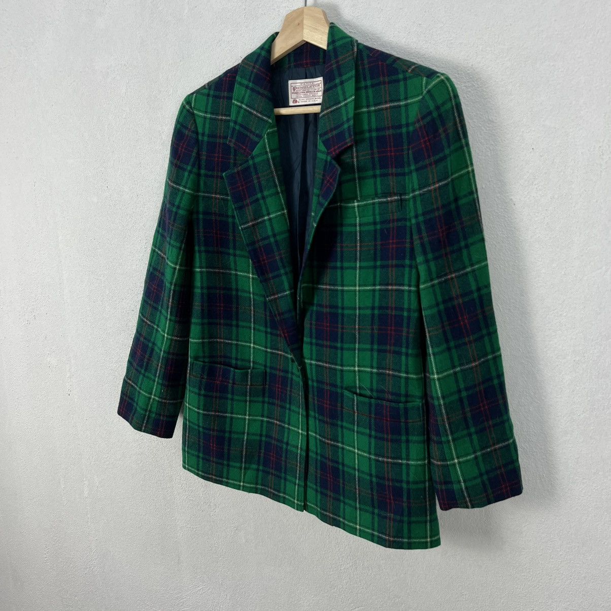 Pendleton RARESTYLE TARTAN DESIGN PENDELTON MADE IN USA CROPPED JACKET Size US S / EU 44-46 / 1 - 2 Thumbnail