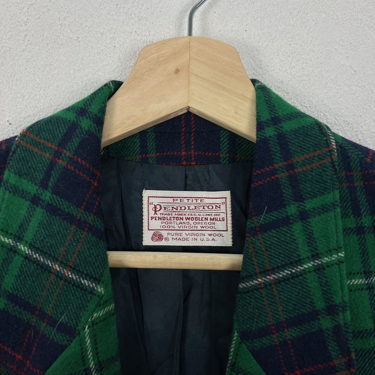 Pendleton RARESTYLE TARTAN DESIGN PENDELTON MADE IN USA CROPPED JACKET Size US S / EU 44-46 / 1 - 5 Thumbnail