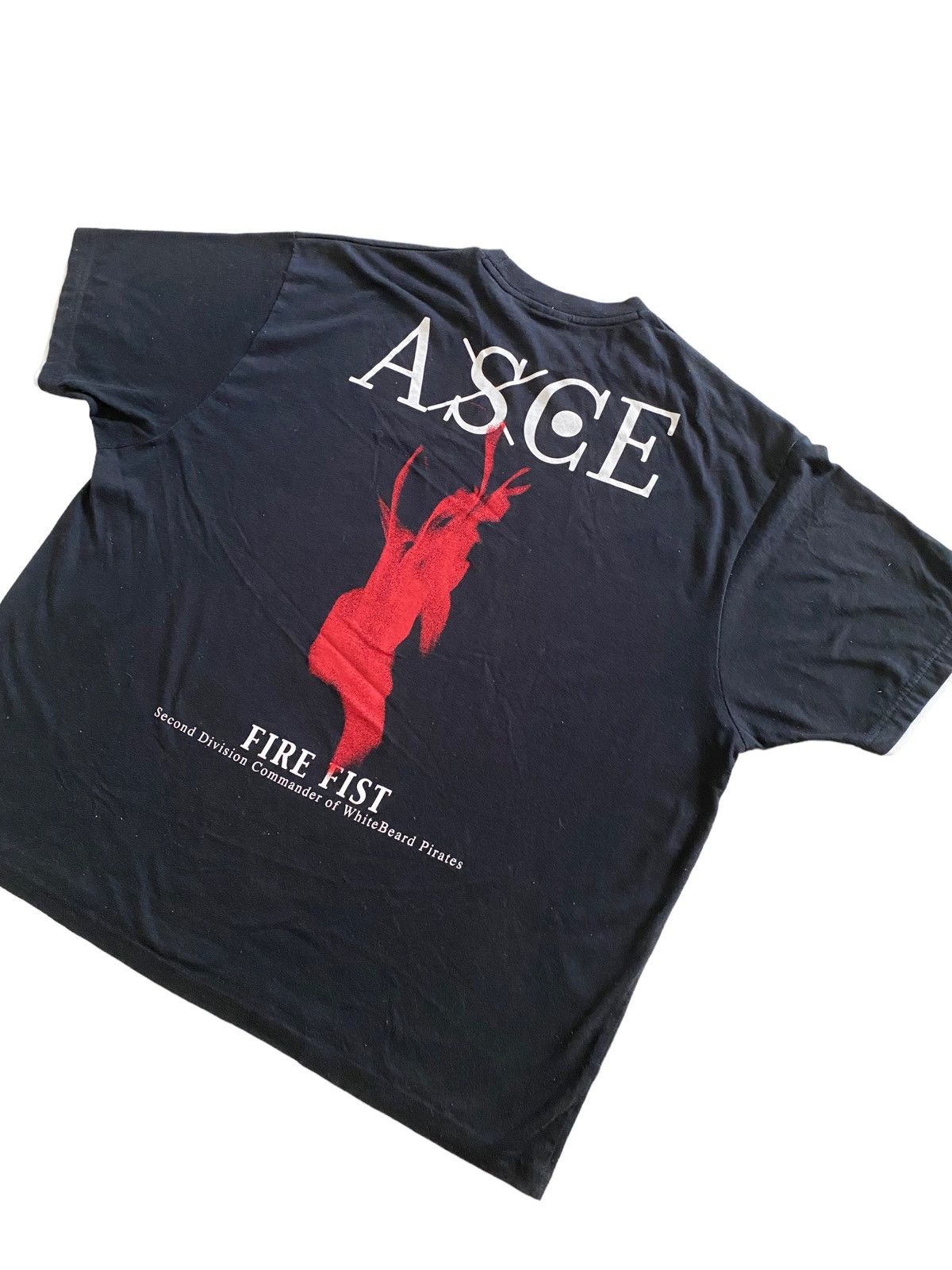 Japanese Brand Rare One Piece x ASGE big saiz over print Shirt rare design Size US XL / EU 56 / 4 - 3 Thumbnail