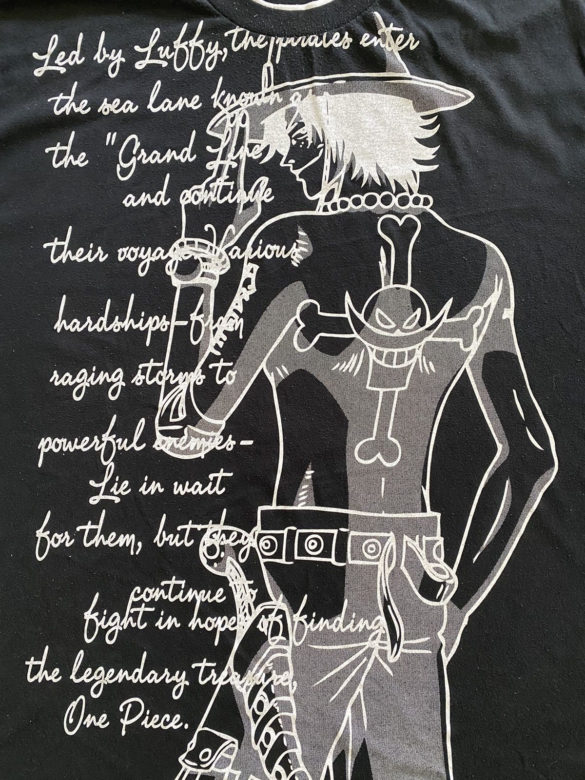 Japanese Brand Rare One Piece x ASGE big saiz over print Shirt rare design Size US XL / EU 56 / 4 - 6 Thumbnail
