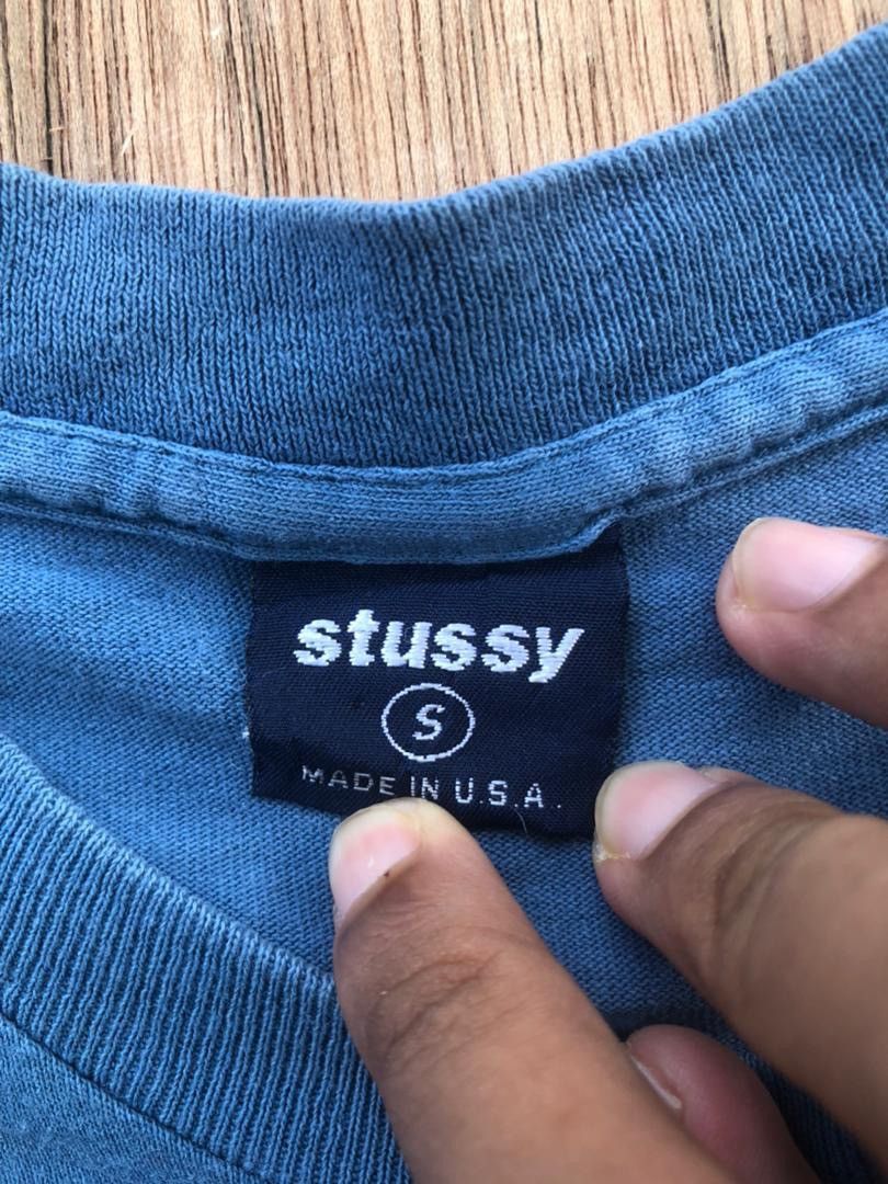 Stussy × Vintage vintage tee stussy usa C17 Size US S / EU 44-46 / 1 - 5 Thumbnail