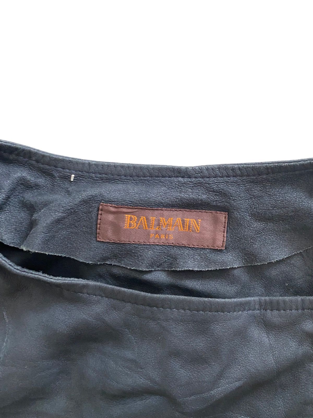 Balmain × Seditionaries Vintage BALMAIN Biker Jacket nice design Size ONE SIZE - 10 Thumbnail
