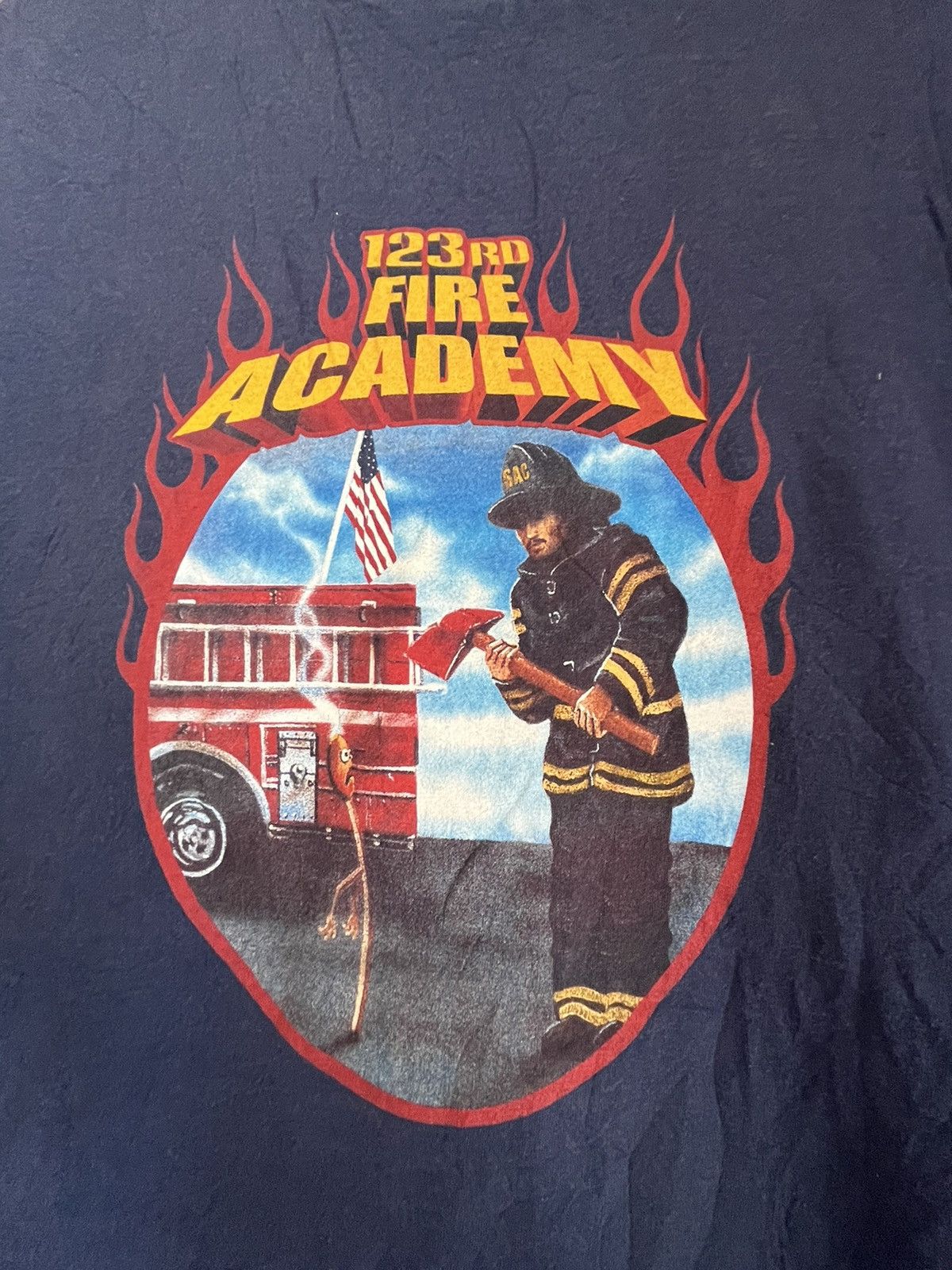 Vintage Fire academy ft16 Size US XL / EU 56 / 4 - 5 Thumbnail