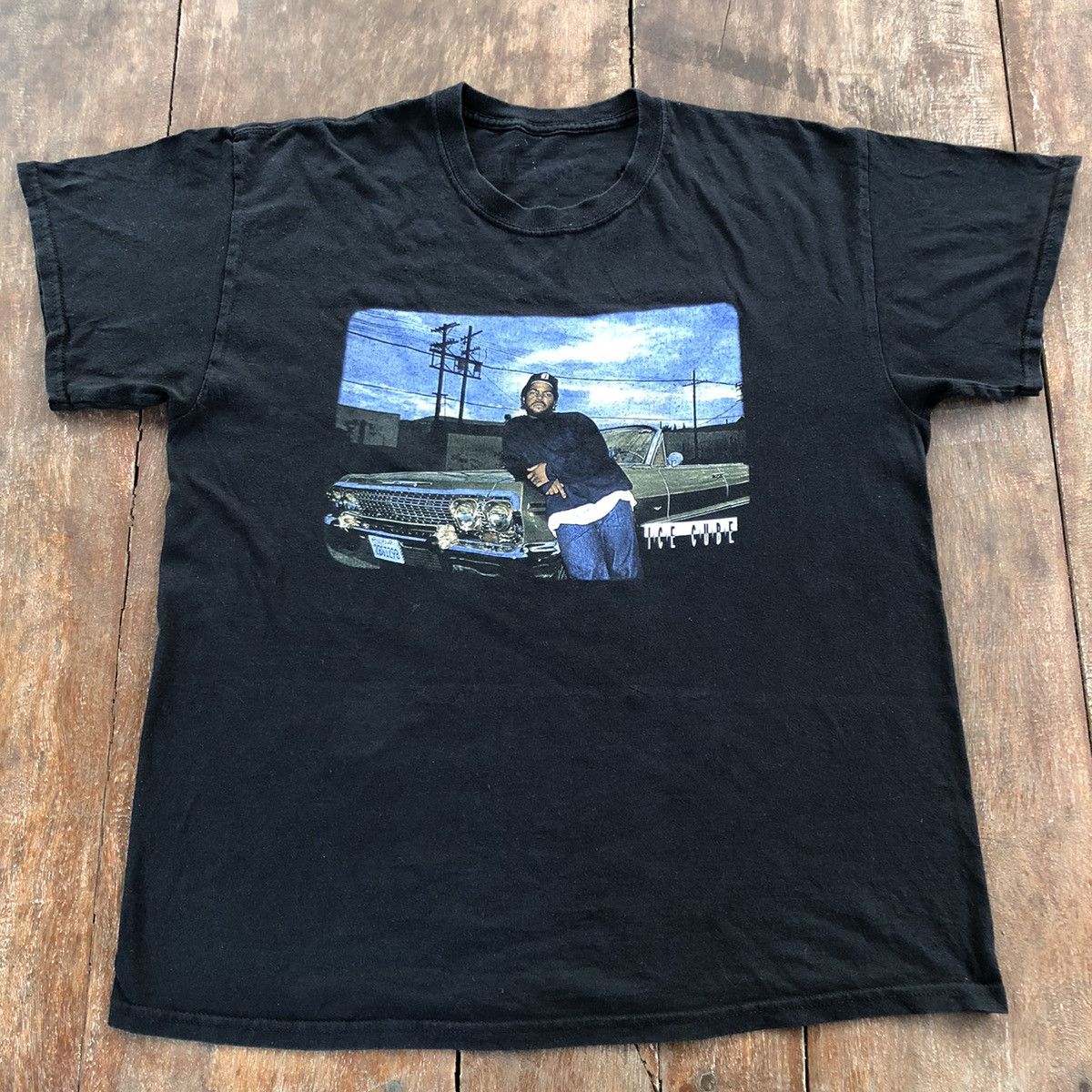 Band Tees Thrashed Faded Ice cube Tour T Shirt Size US L / EU 52-54 / 3 - 1 Thumbnail