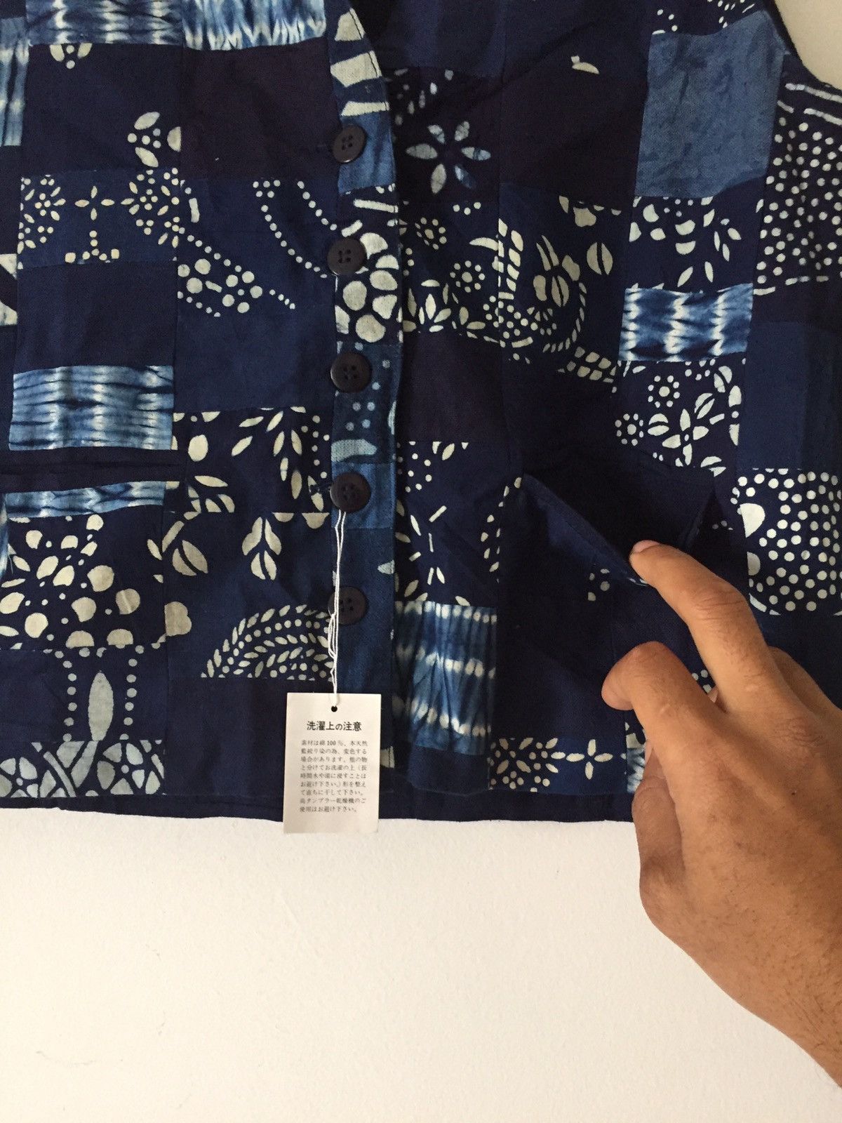 Blue Blue Japan × Japanese Brand Rare vest Art indigo style kapital designer Size US M / EU 48-50 / 2 - 3 Thumbnail