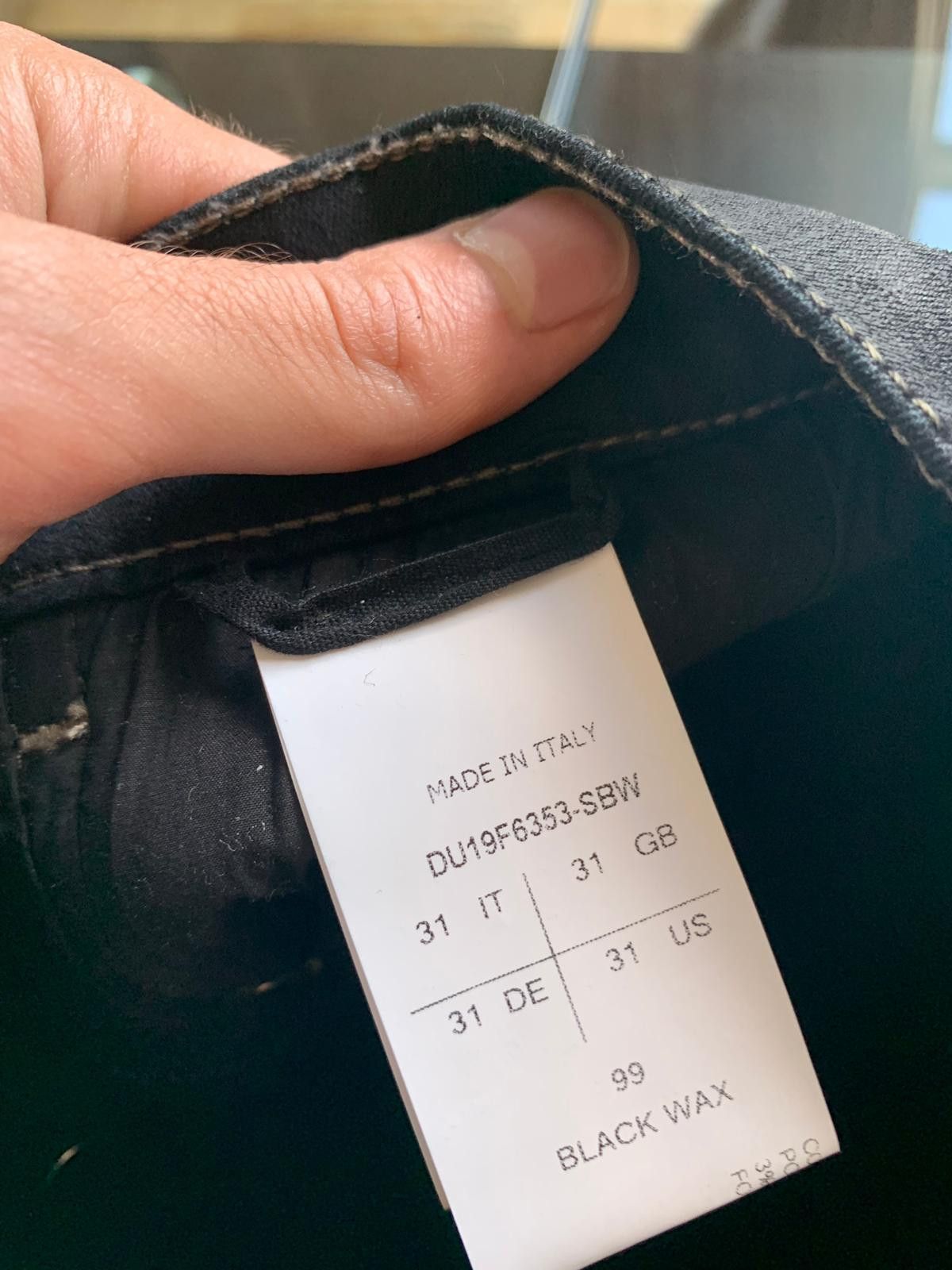 Rick Owens × Rick Owens Drkshdw Dustulator Denim Pants in Black Size US 31 - 11 Thumbnail