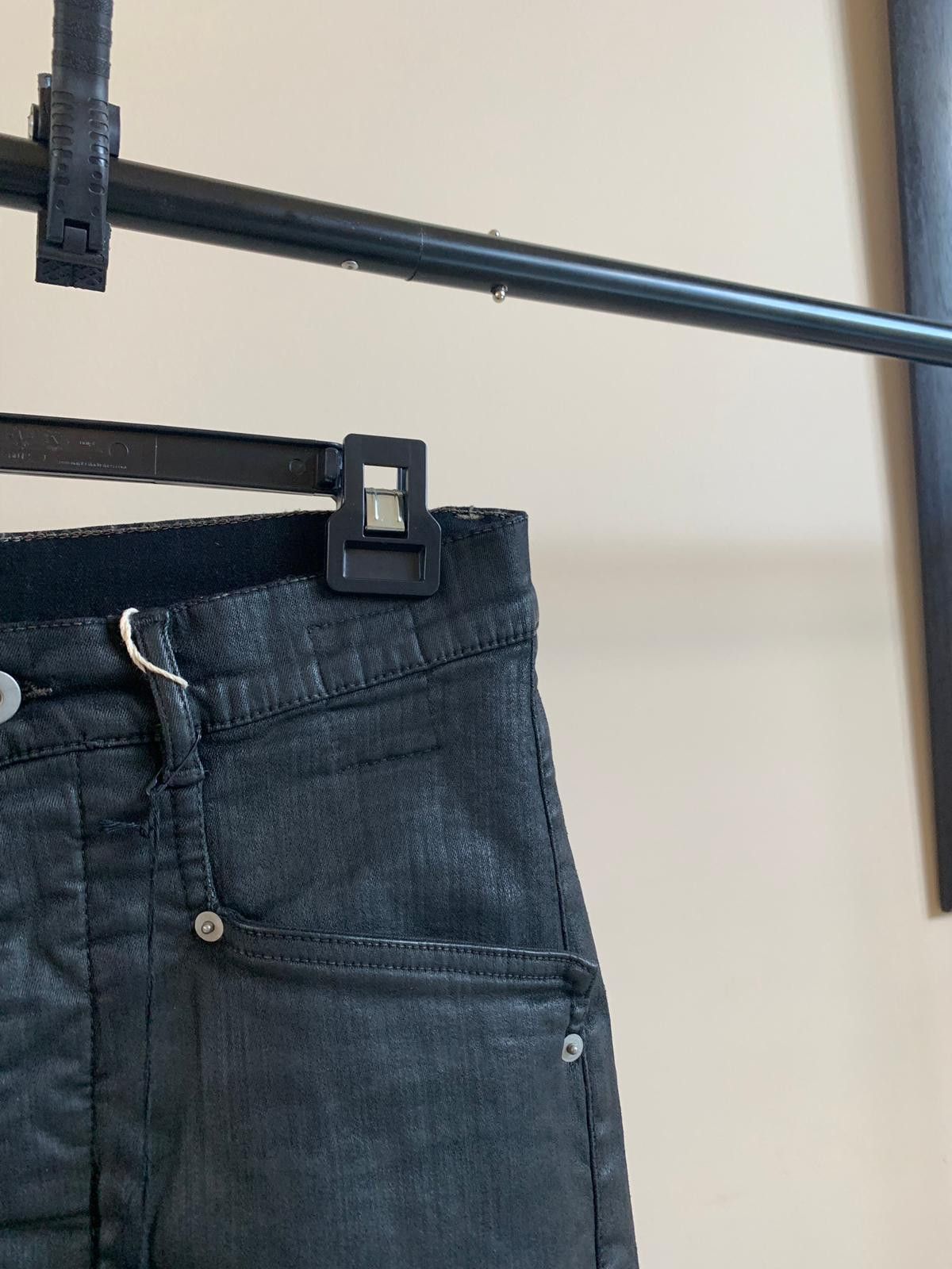 Rick Owens × Rick Owens Drkshdw Dustulator Denim Pants in Black Size US 31 - 8 Thumbnail