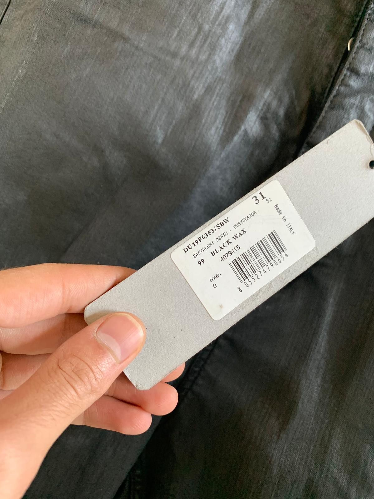 Rick Owens × Rick Owens Drkshdw Dustulator Denim Pants in Black Size US 31 - 6 Thumbnail