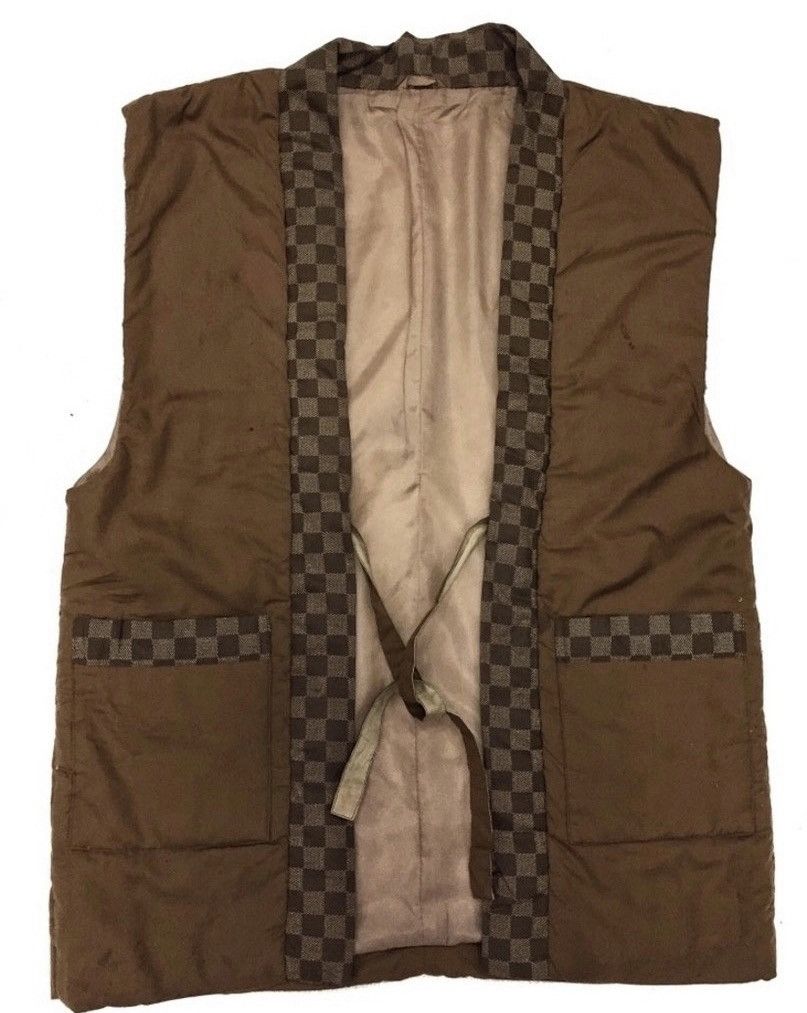 Japanese Brand Lv designer tradmark Logo style Kimono Vest Size US L / EU 52-54 / 3 - 1 Thumbnail