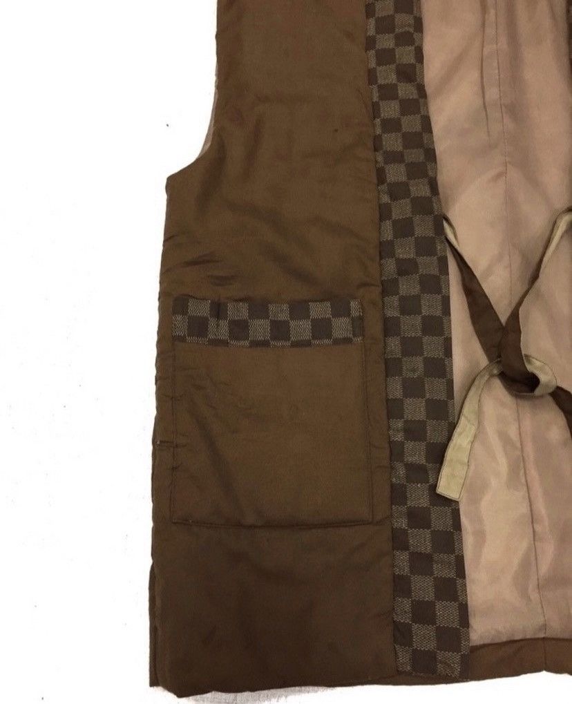 Japanese Brand Lv designer tradmark Logo style Kimono Vest Size US L / EU 52-54 / 3 - 6 Thumbnail