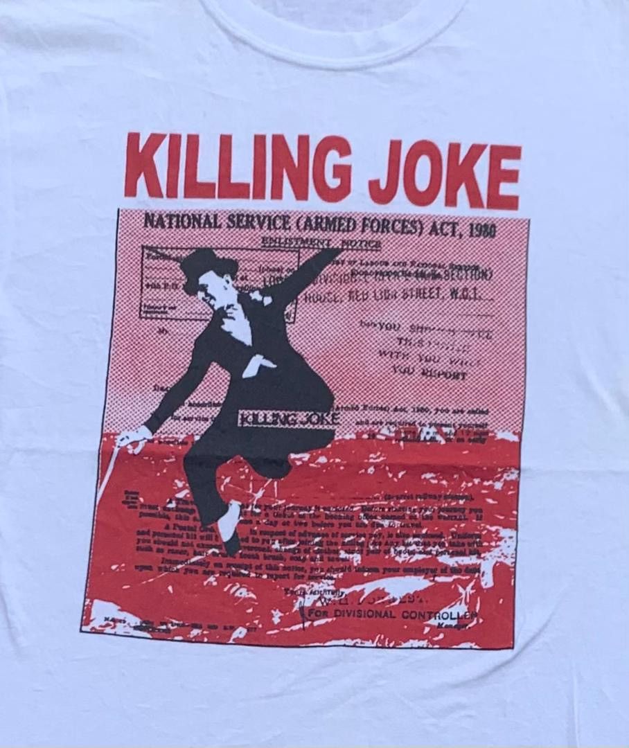 Vintage vintage tee Killing joke A35 Size US M / EU 48-50 / 2 - 2 Thumbnail
