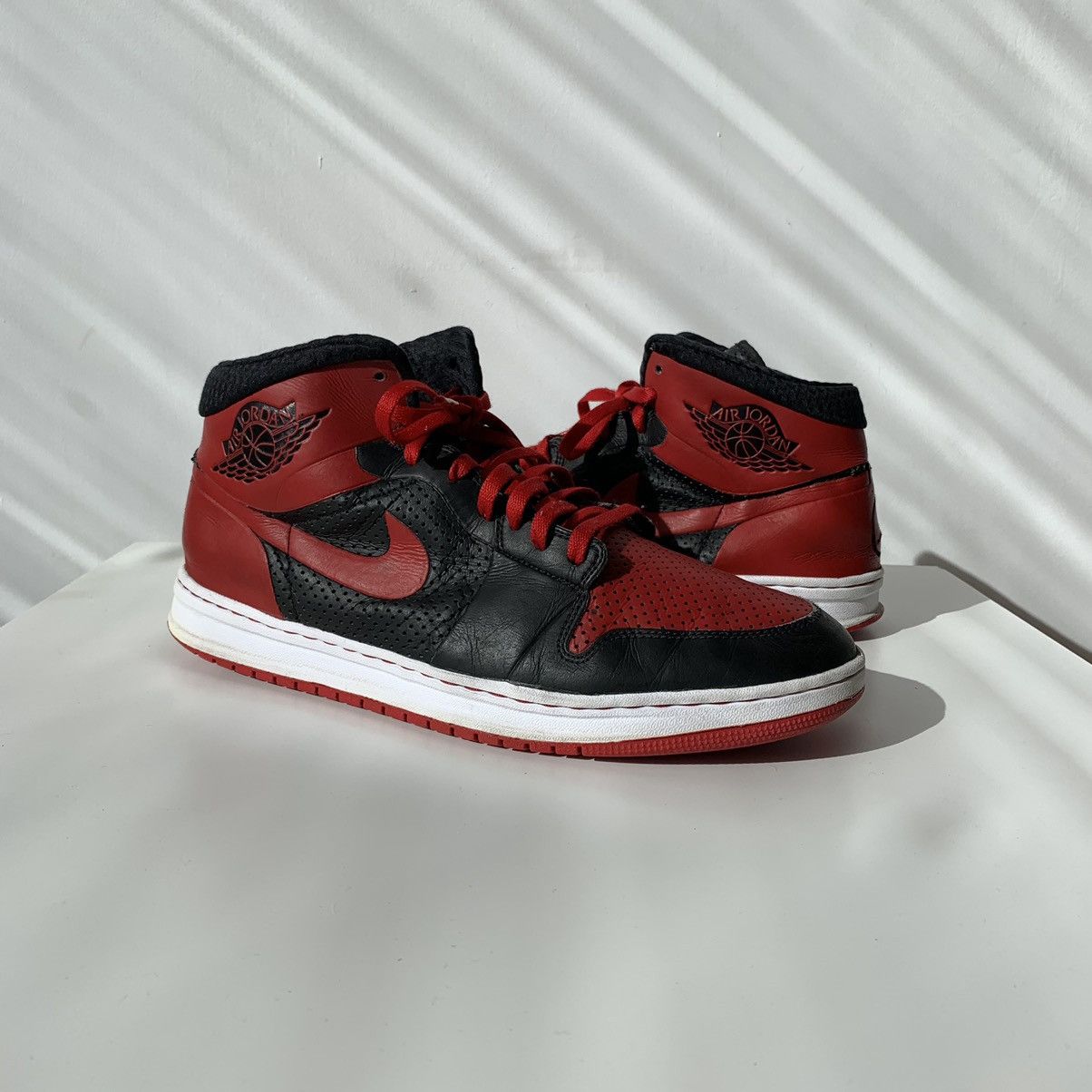 Jordan Brand 2009 Nike Jordan Alpha 1 Bred Size US 13 / EU 46 - 10 Thumbnail