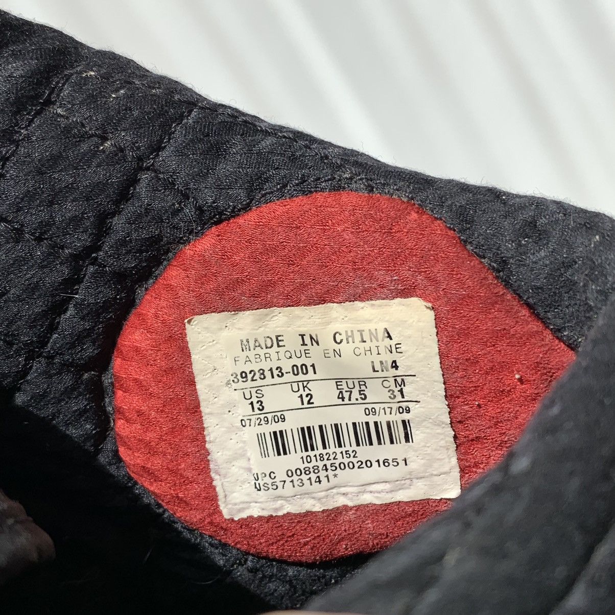 Jordan Brand 2009 Nike Jordan Alpha 1 Bred Size US 13 / EU 46 - 15 Thumbnail