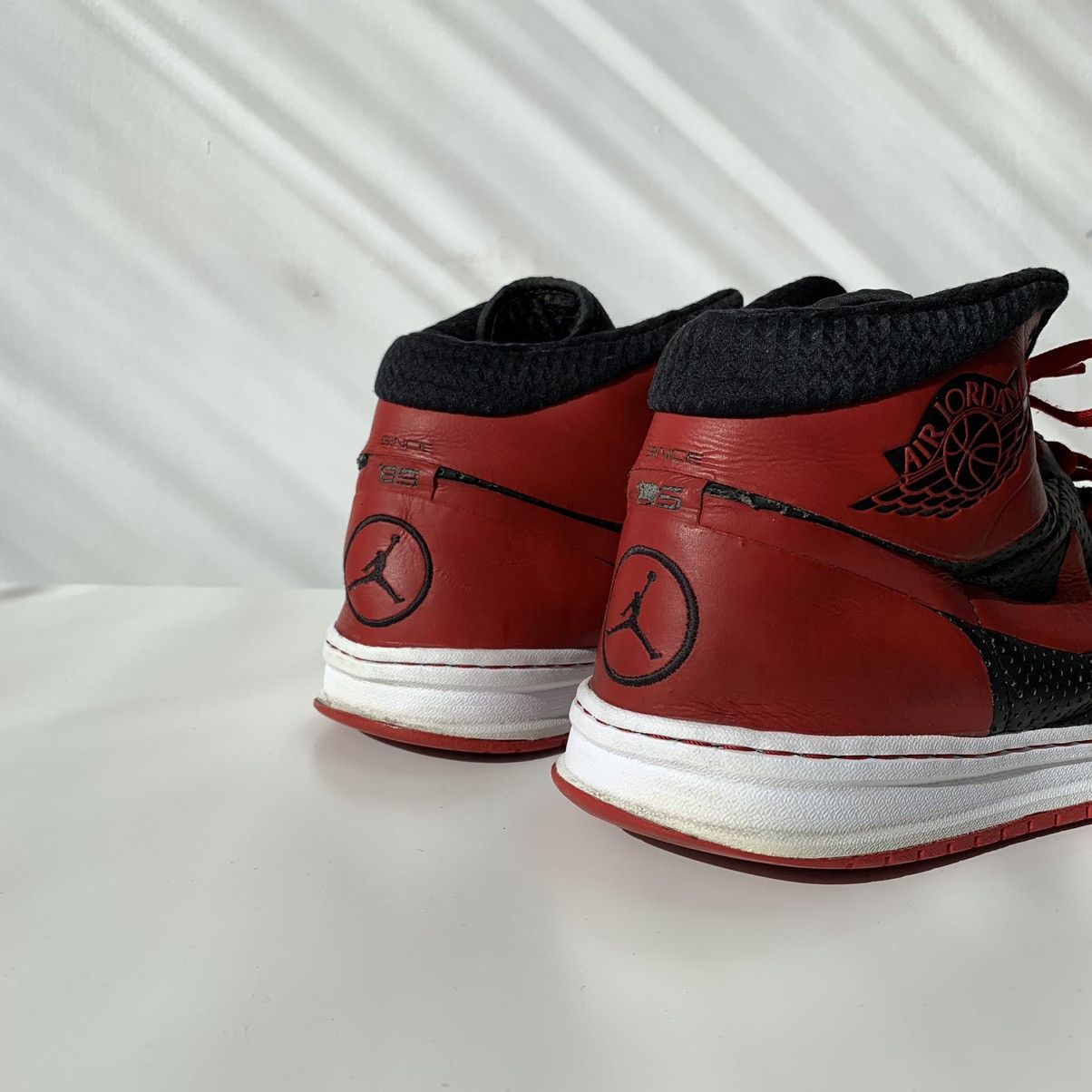 Jordan Brand 2009 Nike Jordan Alpha 1 Bred Size US 13 / EU 46 - 8 Thumbnail