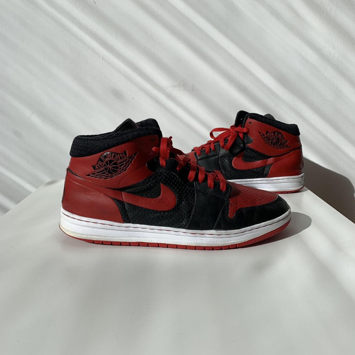 Jordan Brand 2009 Nike Jordan Alpha 1 Bred Size US 13 / EU 46 - 3 Thumbnail