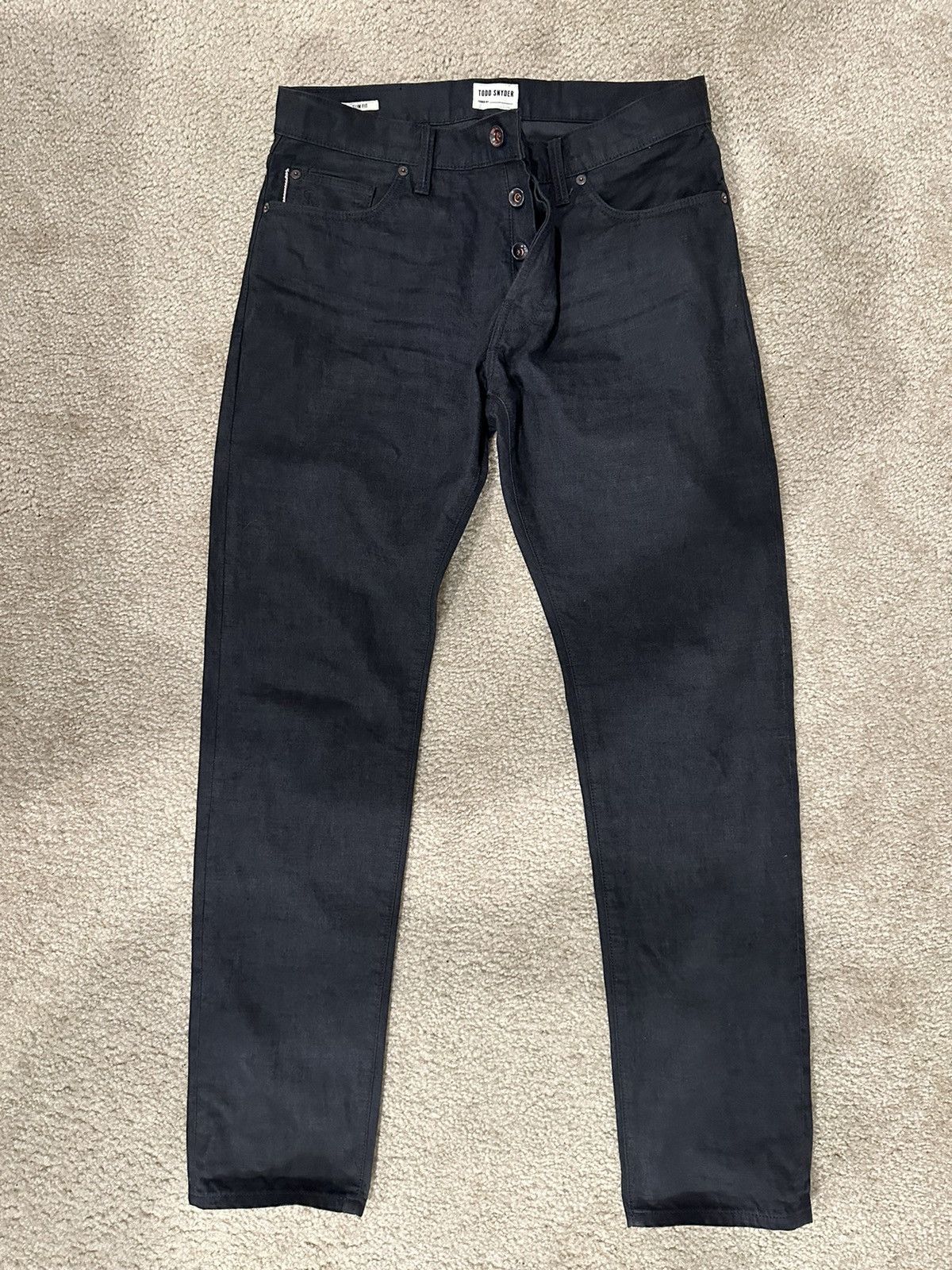 Todd Snyder Slim fit lightweight Japanese selvedge | Grailed