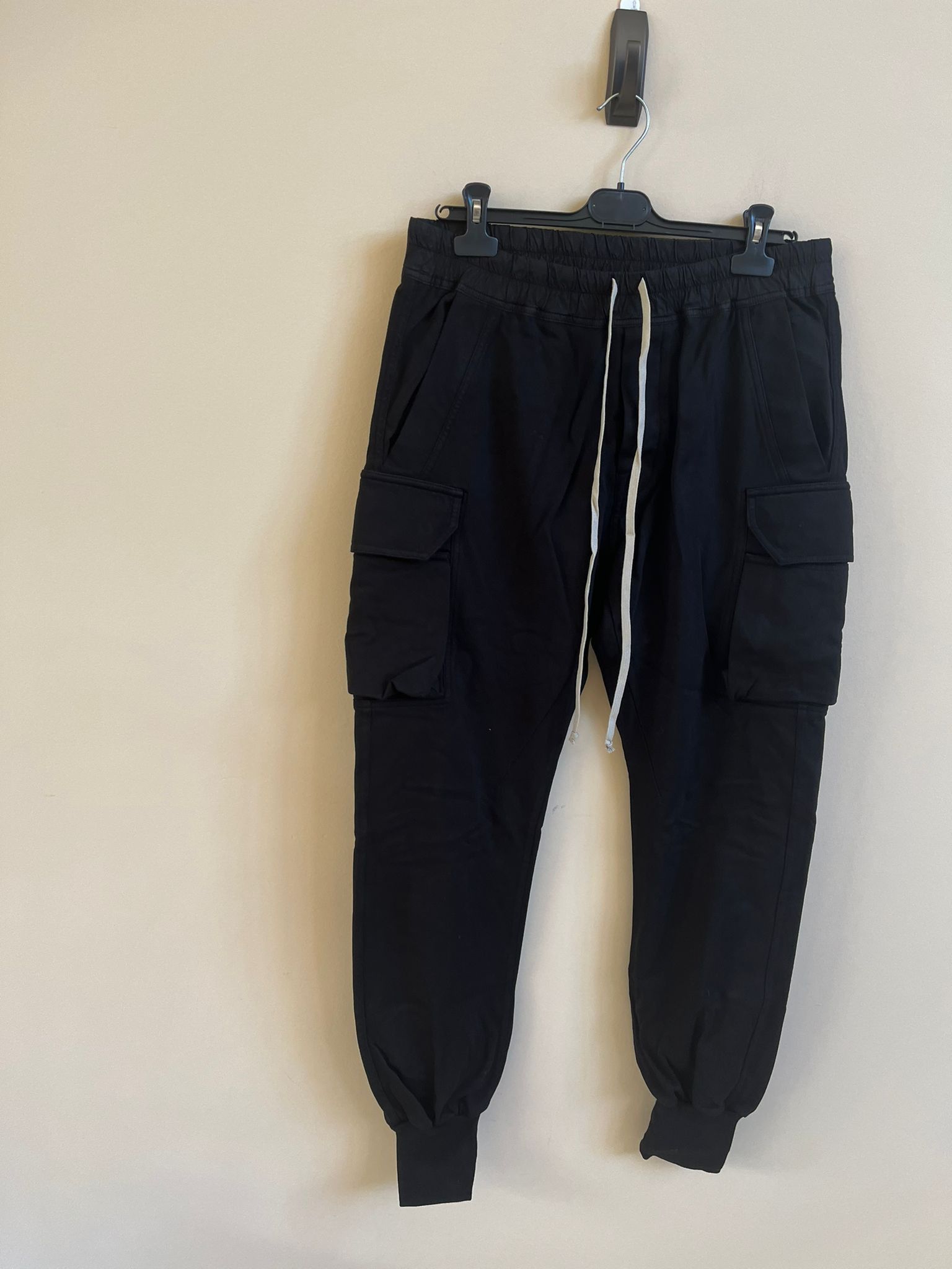 Rick Owens Drkshdw Mastodon Cut Cargo Pants in Black Color Size US 32 / EU 48 - 4 Thumbnail