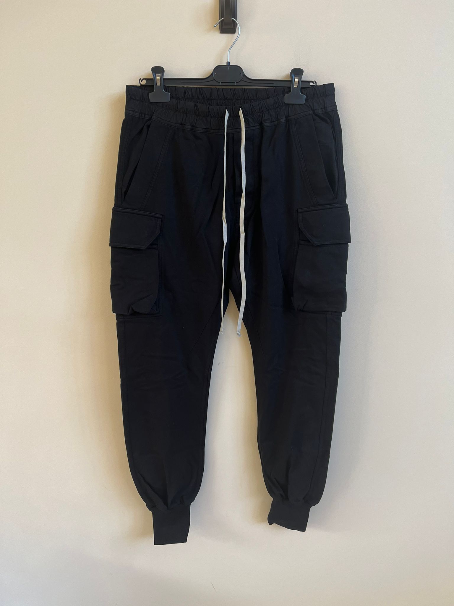 Rick Owens Drkshdw Mastodon Cut Cargo Pants in Black Color Size US 32 / EU 48 - 3 Thumbnail